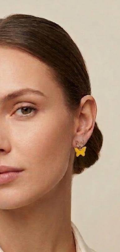 Wholesaler LUCKY BIGIOTTERIA - Stainless steel butterfly-shaped earrings