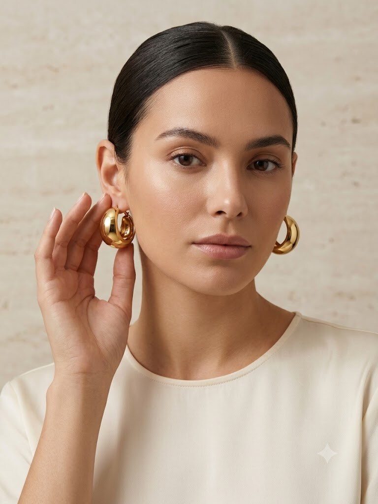 Wholesaler LUCKY BIGIOTTERIA - Stainless steel earrings, classic
