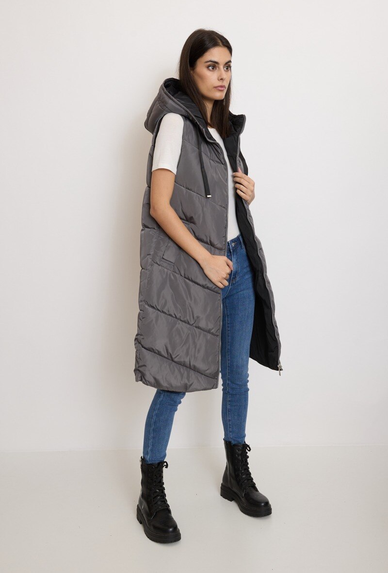 Großhändler Lucky Jewel Fascinate - Wendbare gesteppte Jacke