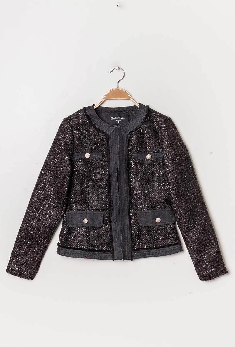 Grossiste Lucky Jewel Fascinate - Veste en tweed