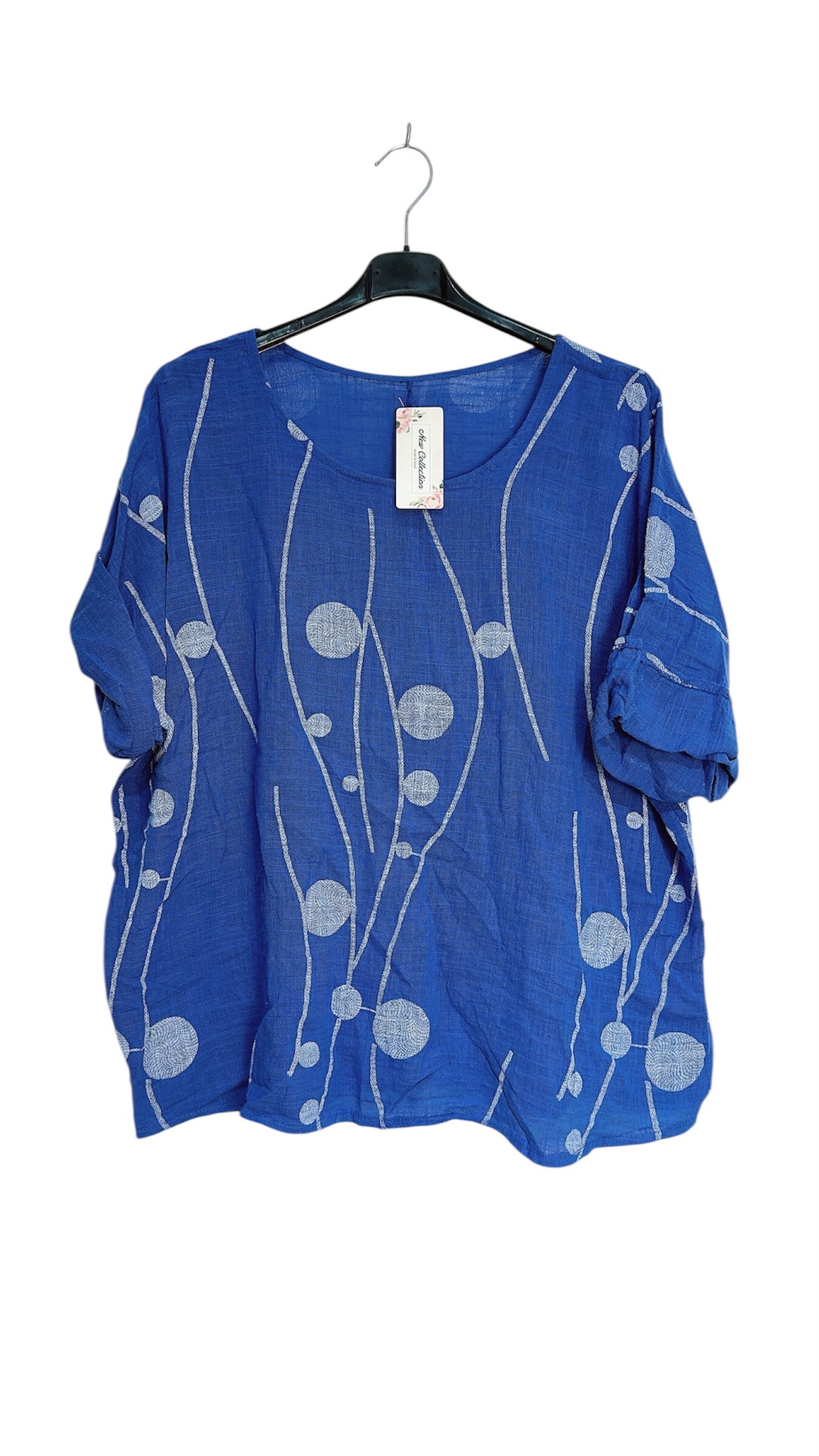 Grossiste LUCKY MELON - Blouse en coton avec imprimé