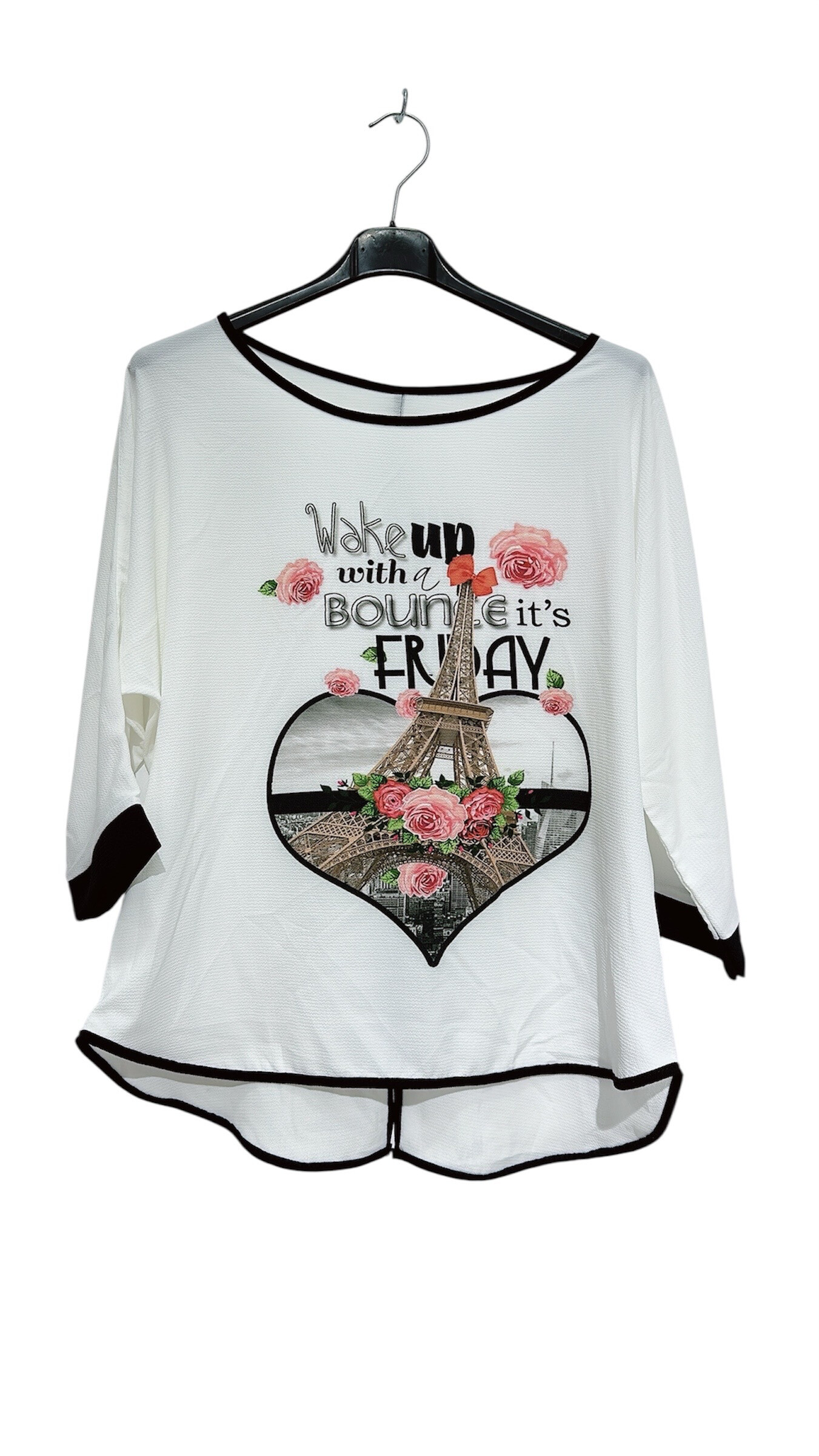 Grossiste LUCKY MELON - Blouse imprimé，fluide et romantique