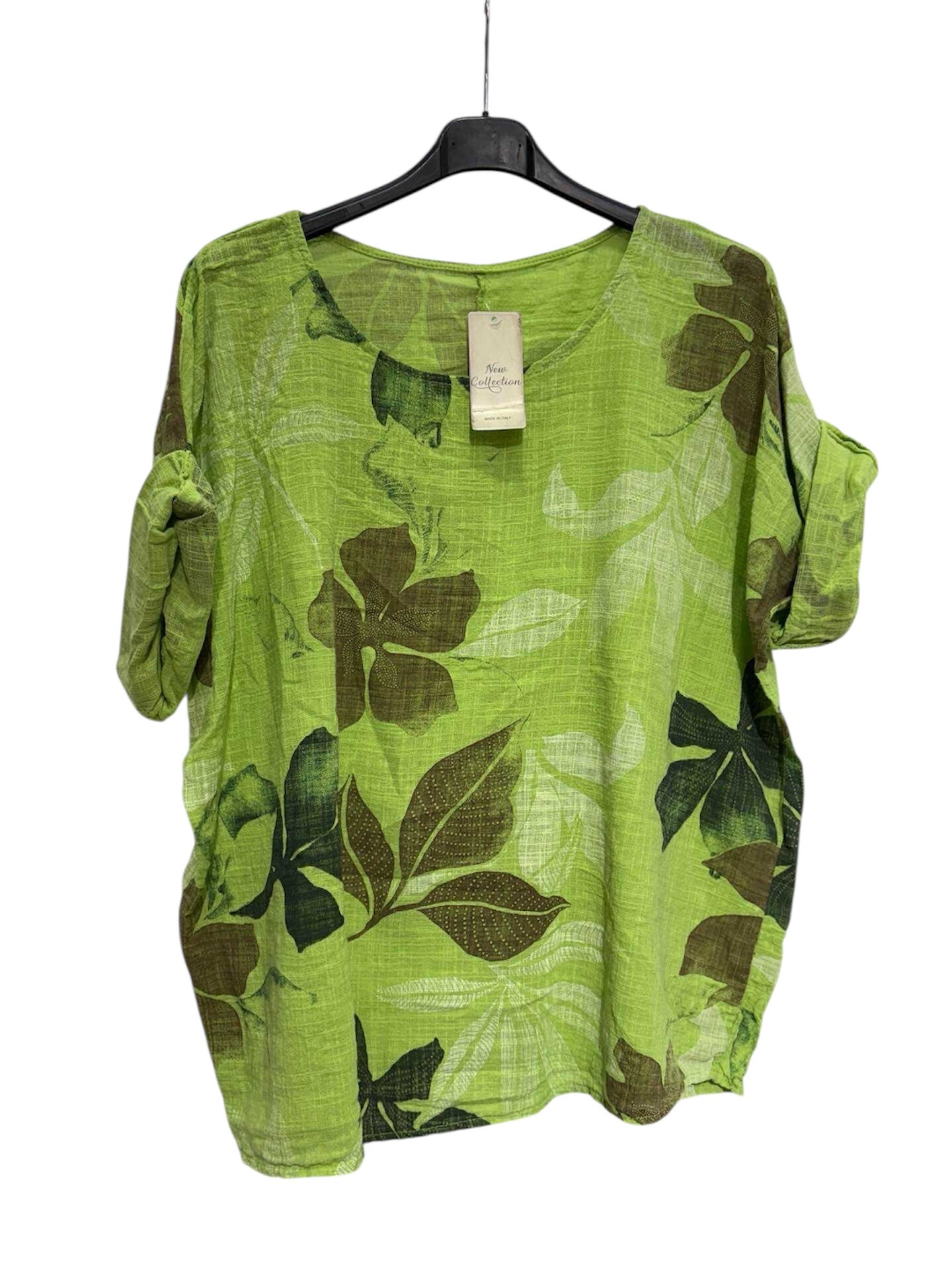 Grossista LUCKY MELON - Camicetta di cotone con motivi floreali