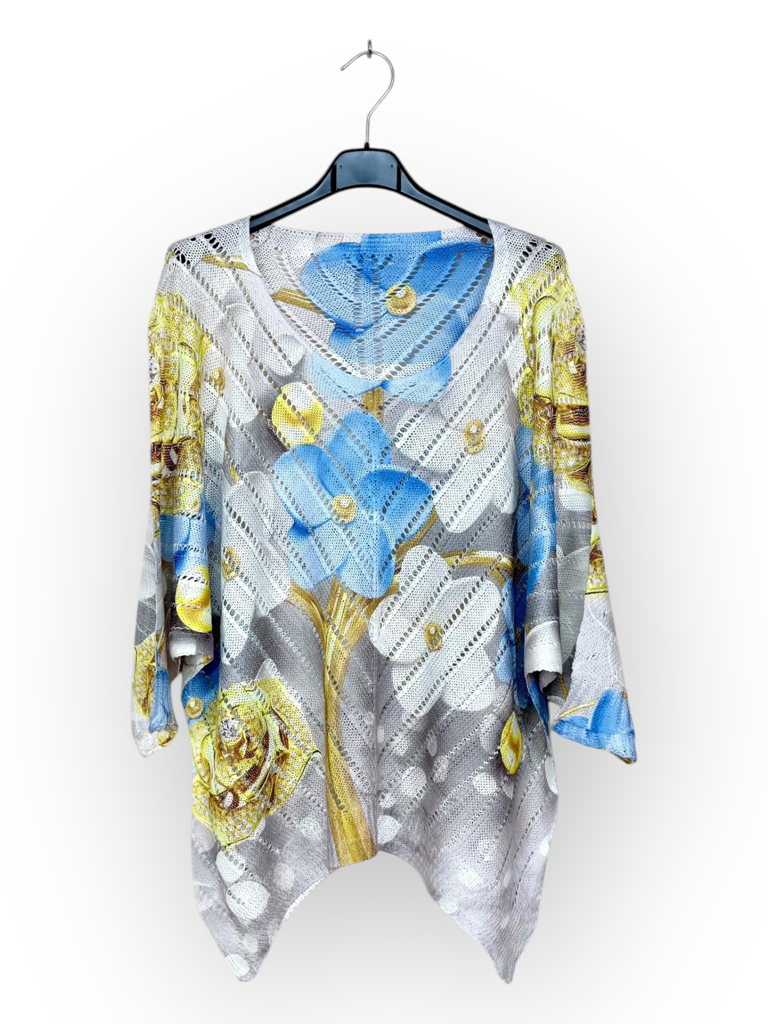 Grossiste Lucky Nana - Blouse en Coton à Motifs Floraux