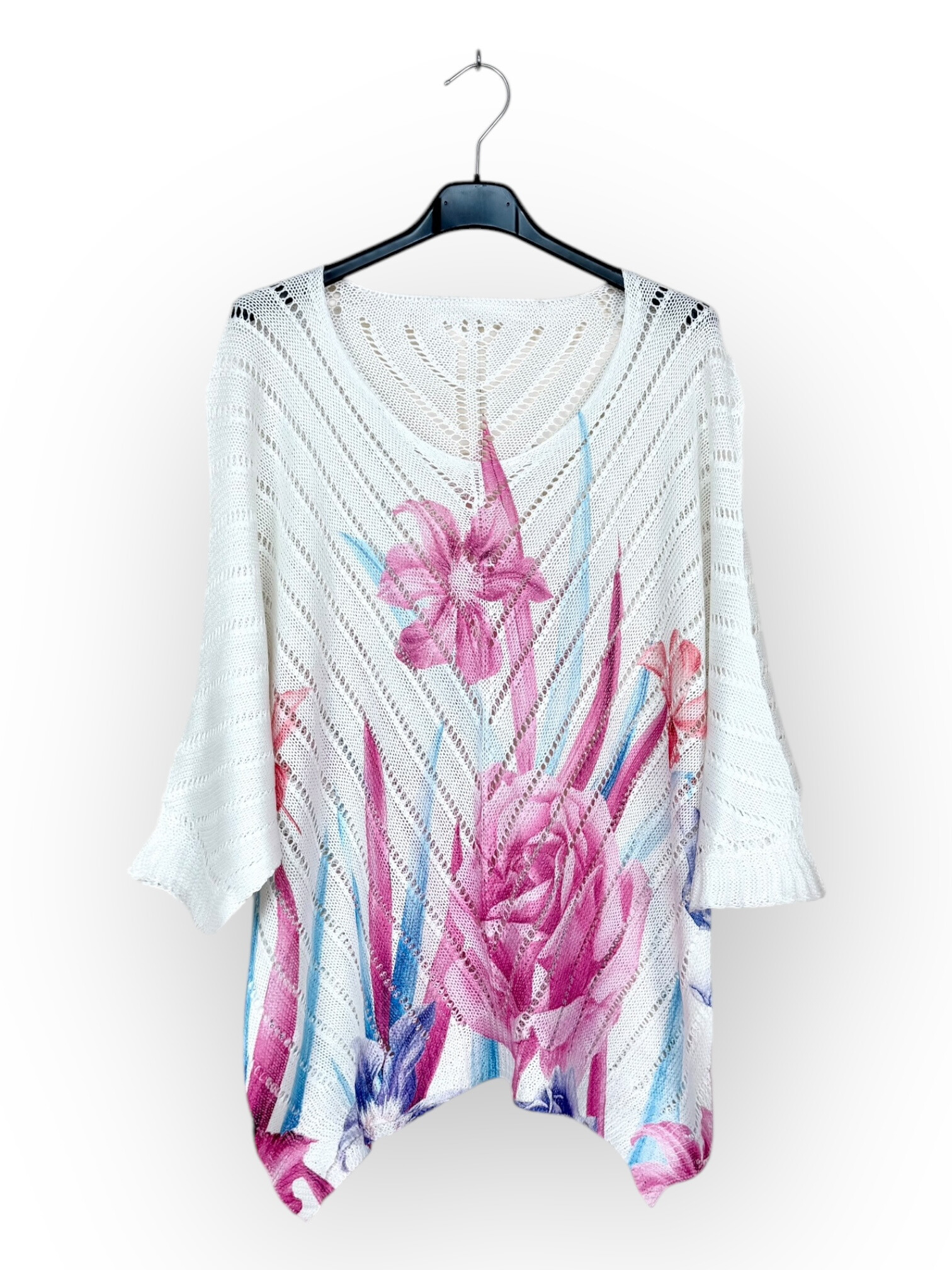 Grossiste Lucky Nana - Blouse en Coton à Motifs Floraux