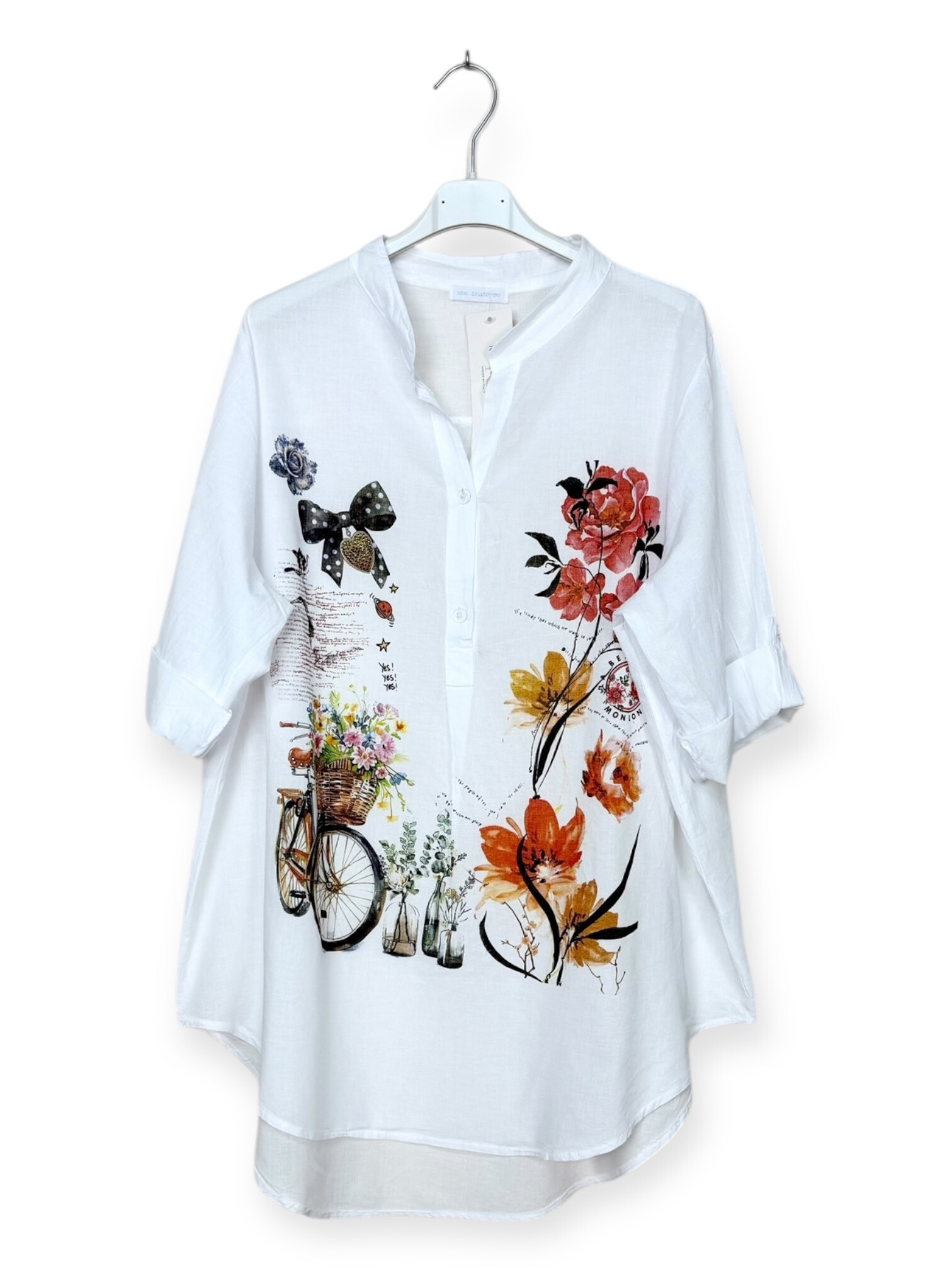 Mayorista Lucky Nana - Blusa de algodón con estampado
