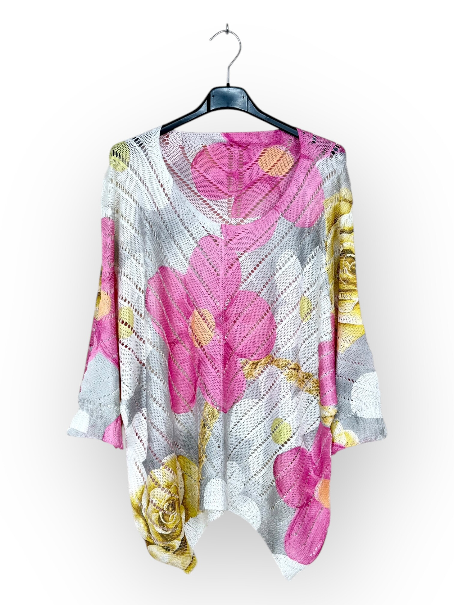 Grossiste Lucky Nana - Blouse en Coton à Motifs Floraux
