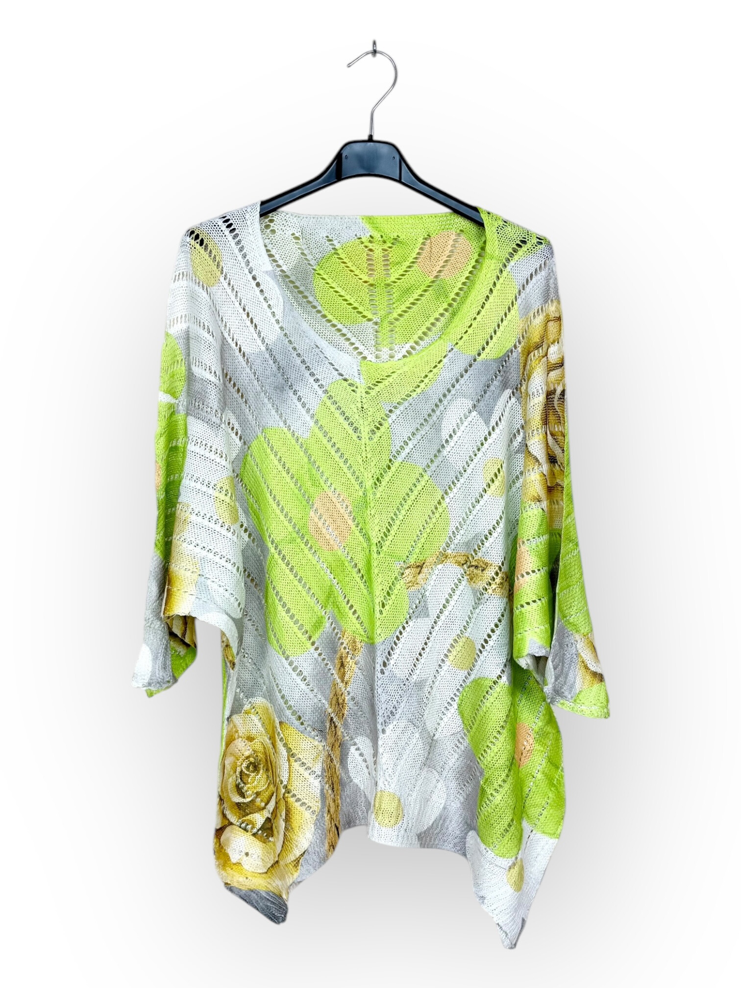 Grossiste Lucky Nana - Blouse en Coton à Motifs Floraux