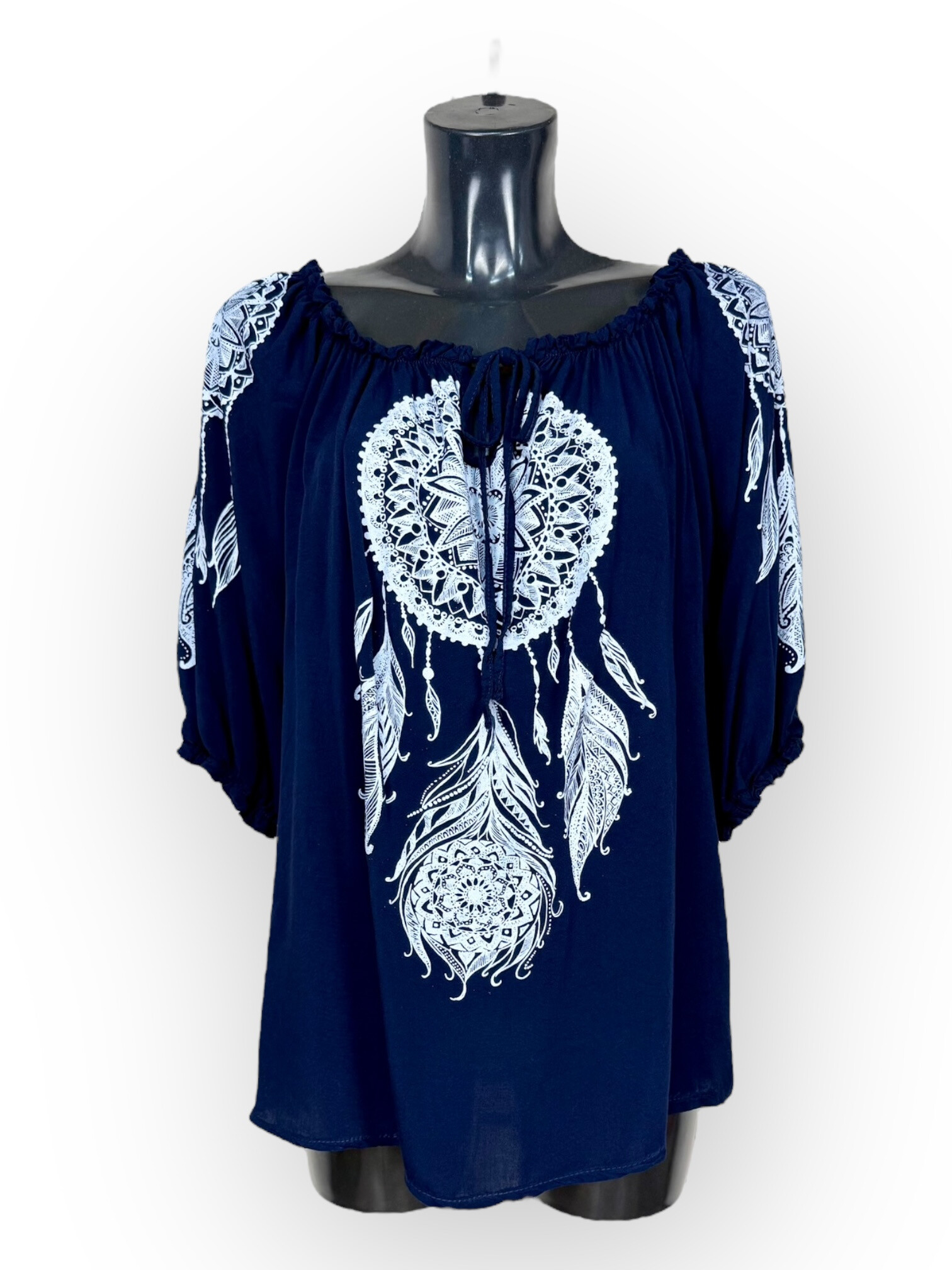Grossiste Lucky Nana - Blouse à Imprimé Attrape-Rêves
