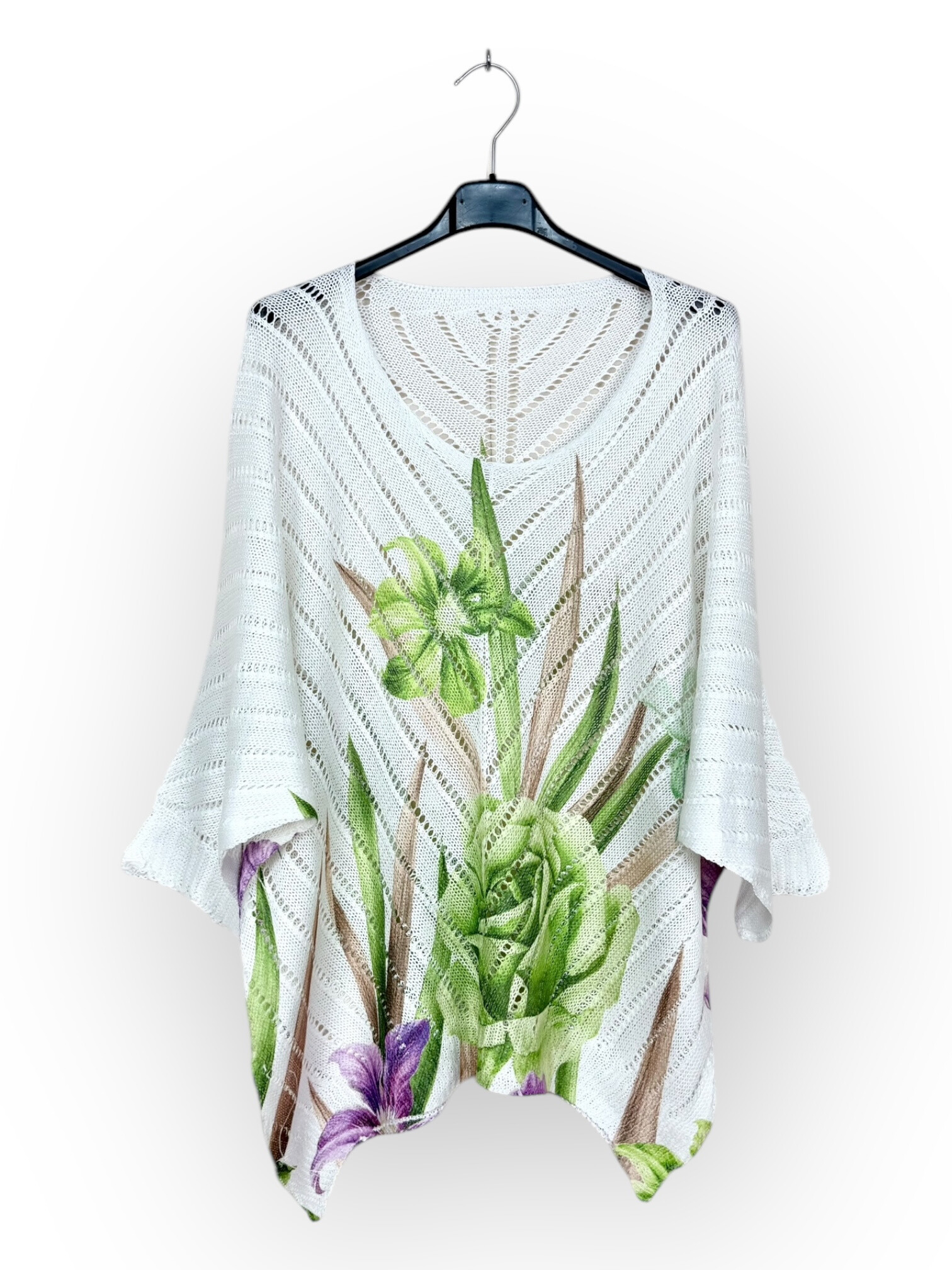 Grossiste Lucky Nana - Blouse en Coton à Motifs Floraux
