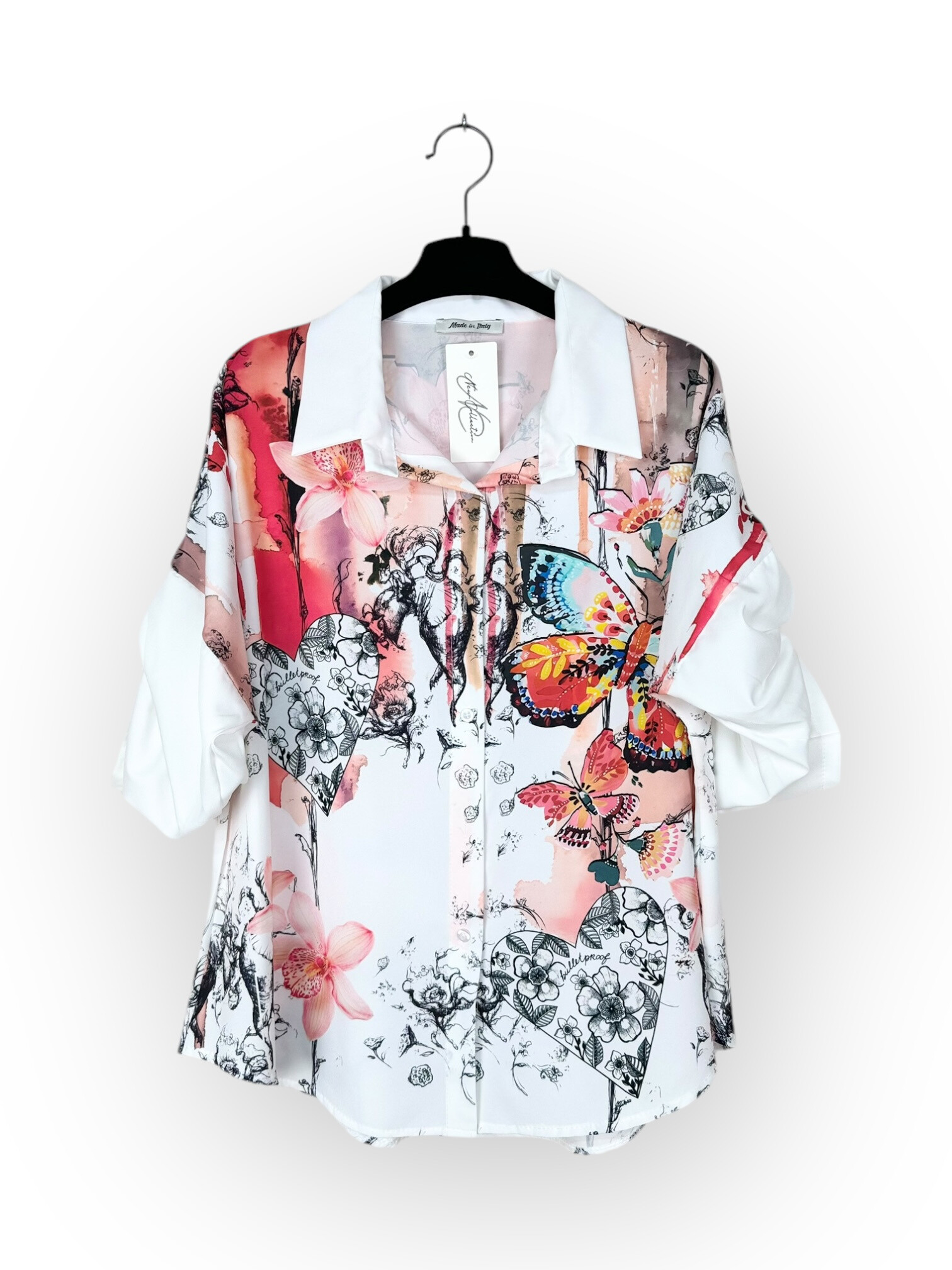 Grossista Lucky Nana - Camicia stampata con bottoni