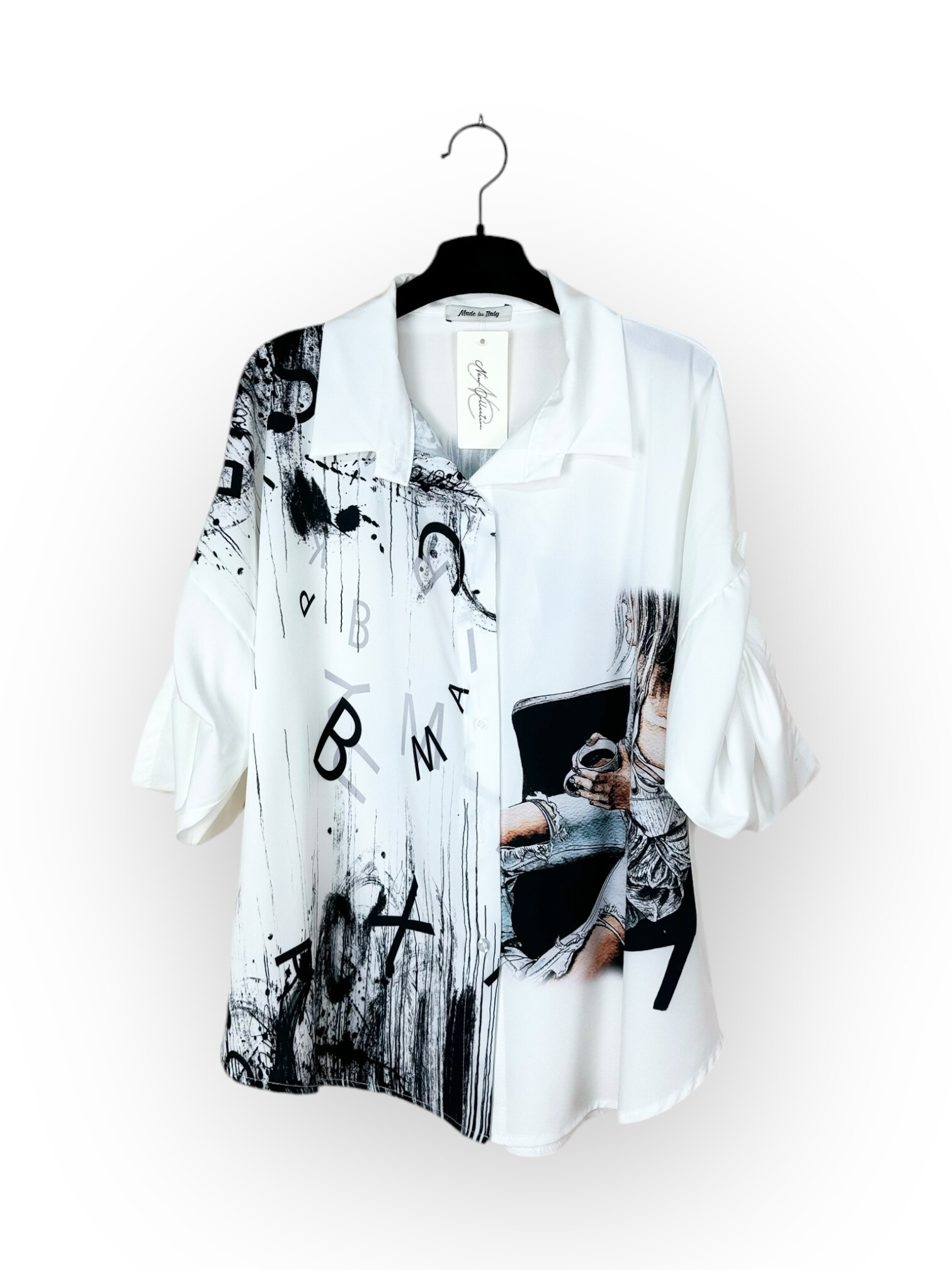 Grossista Lucky Nana - Camicia stampata con bottoni