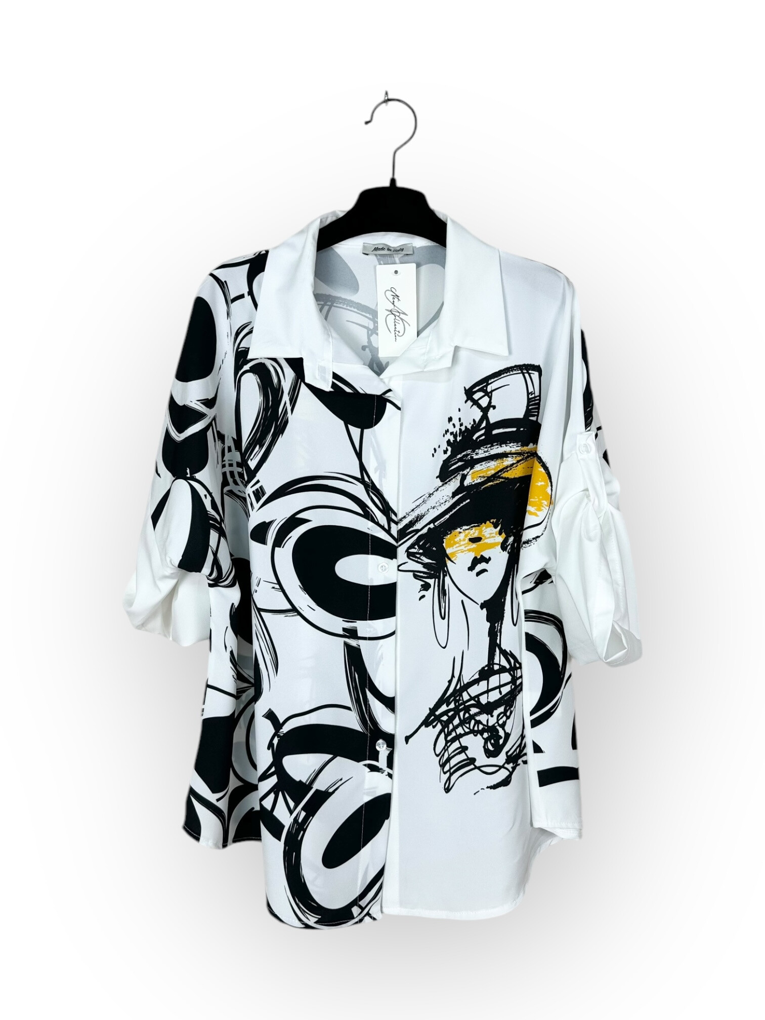 Grossista Lucky Nana - Camicia stampata con bottoni