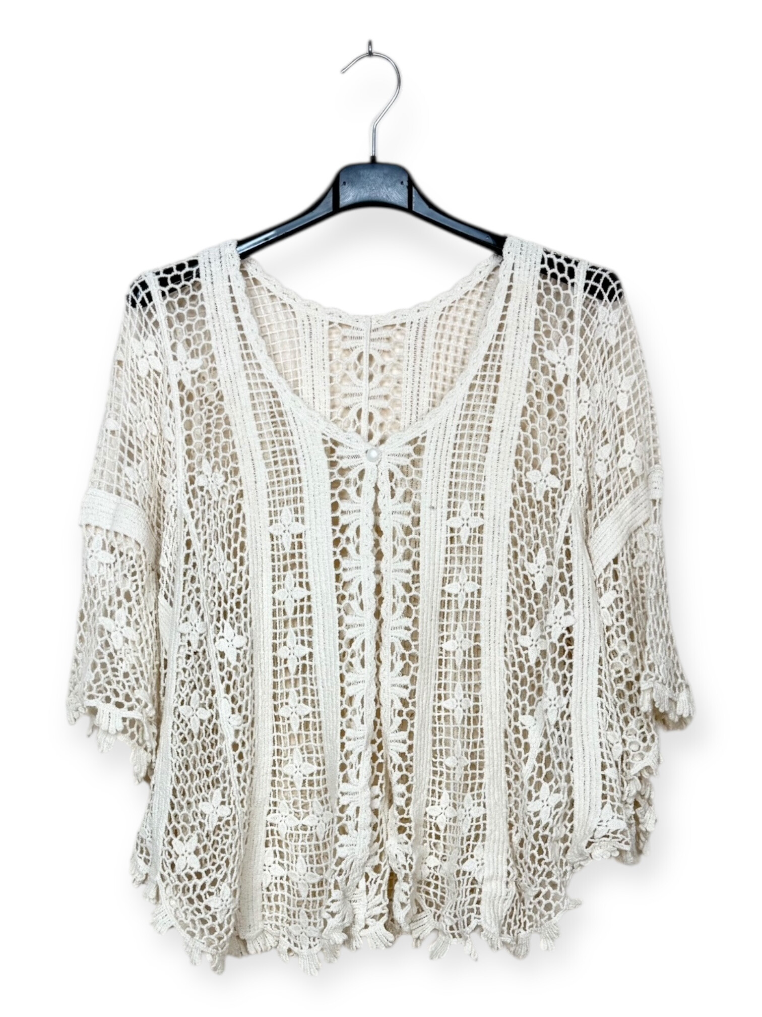 Wholesaler Lucky Nana - Lace Vest with Fringes