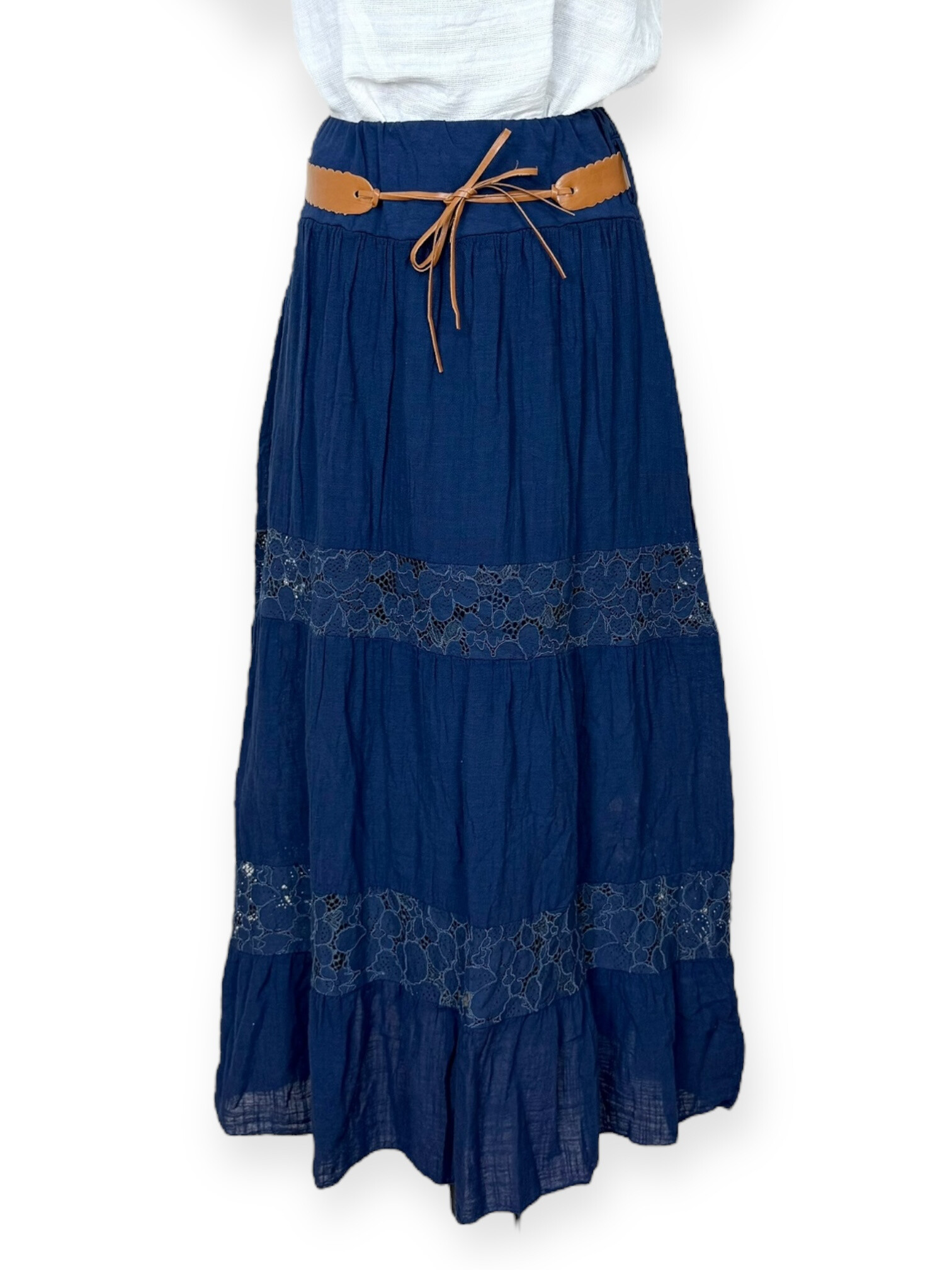 Wholesaler Lucky Nana - Long skirt with lace