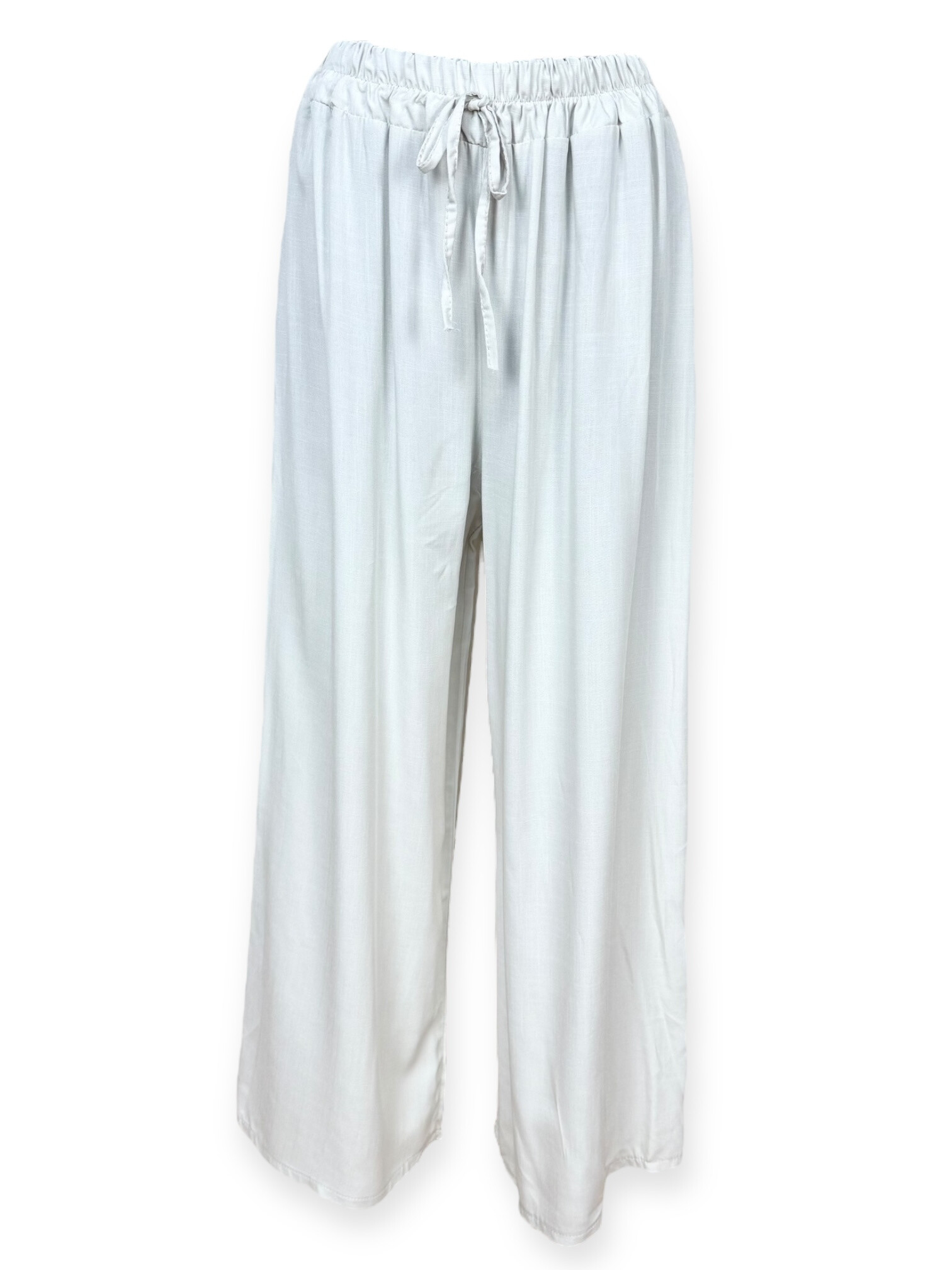 Wholesaler Lucky Nana - Solid Color Elastic Waist Pants