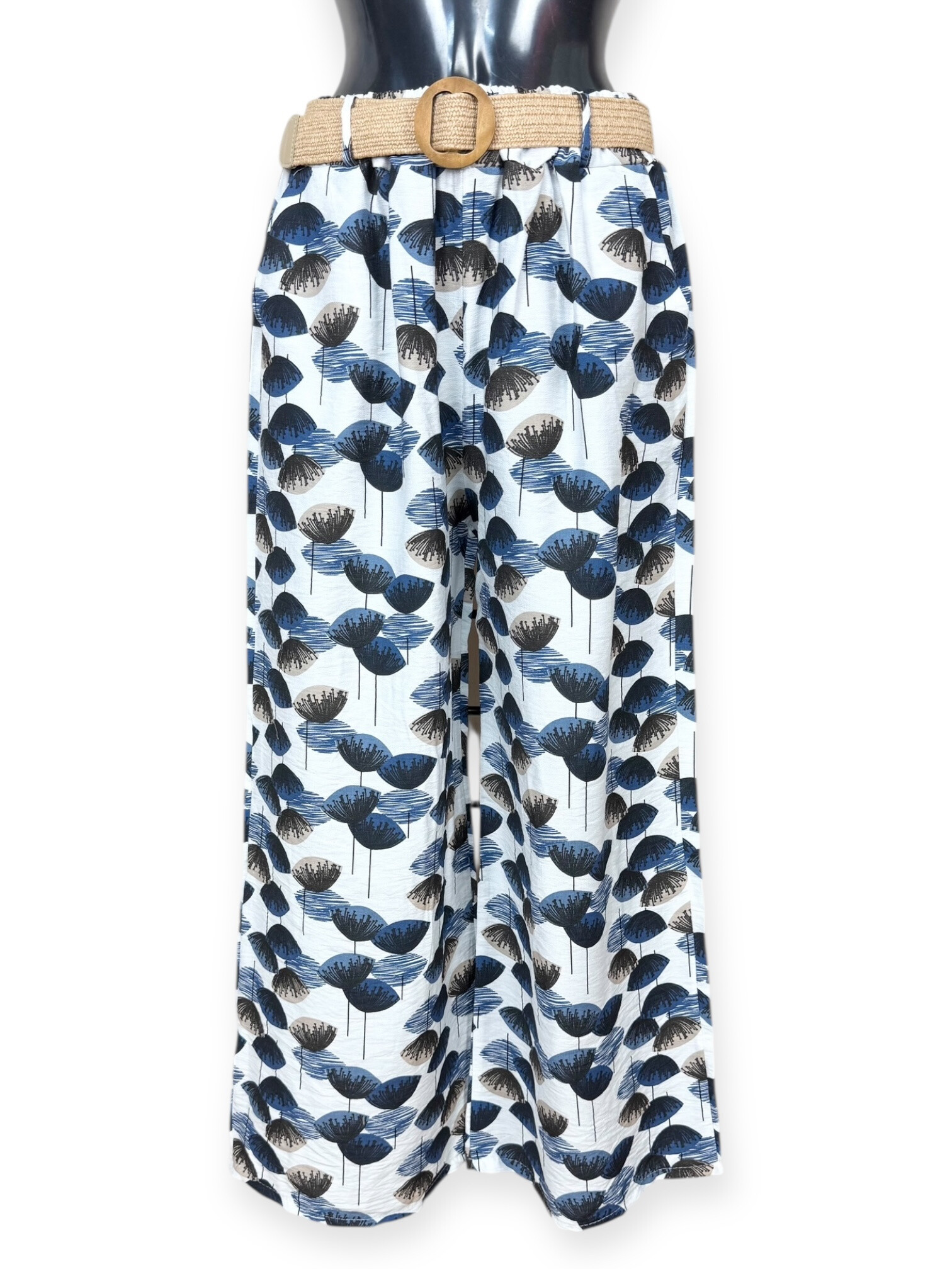 Wholesaler Lucky Nana - Floral Patterned Pants