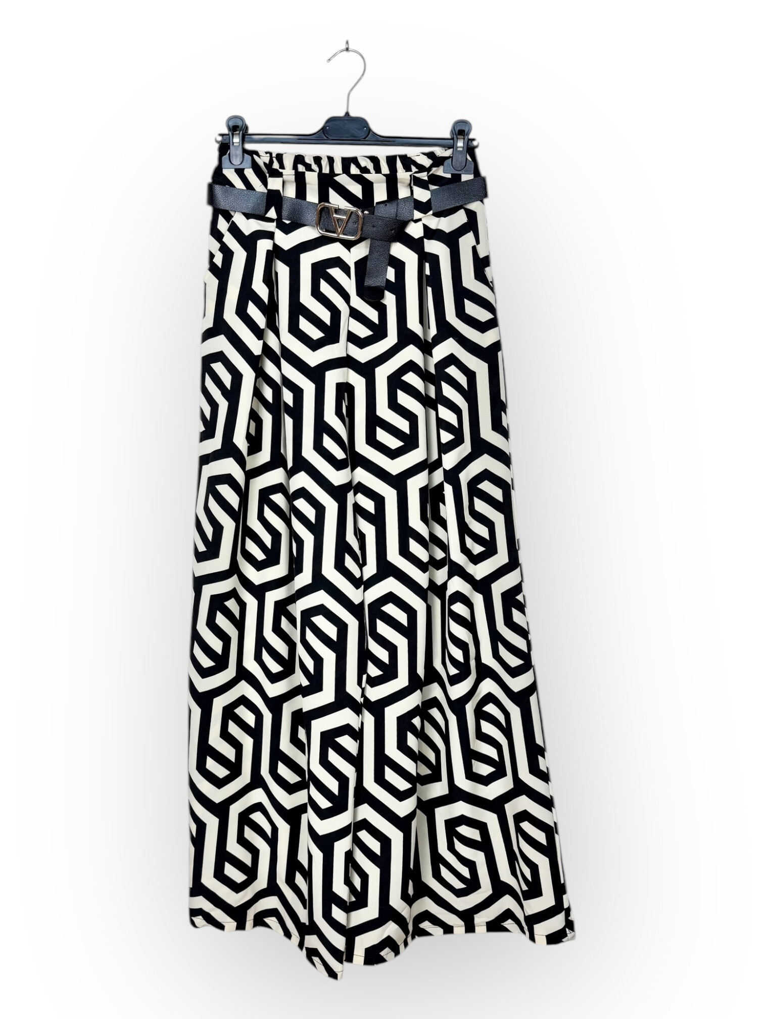 Grossista Lucky Nana - Pantaloni fluidi e ampi con tasca e cintura