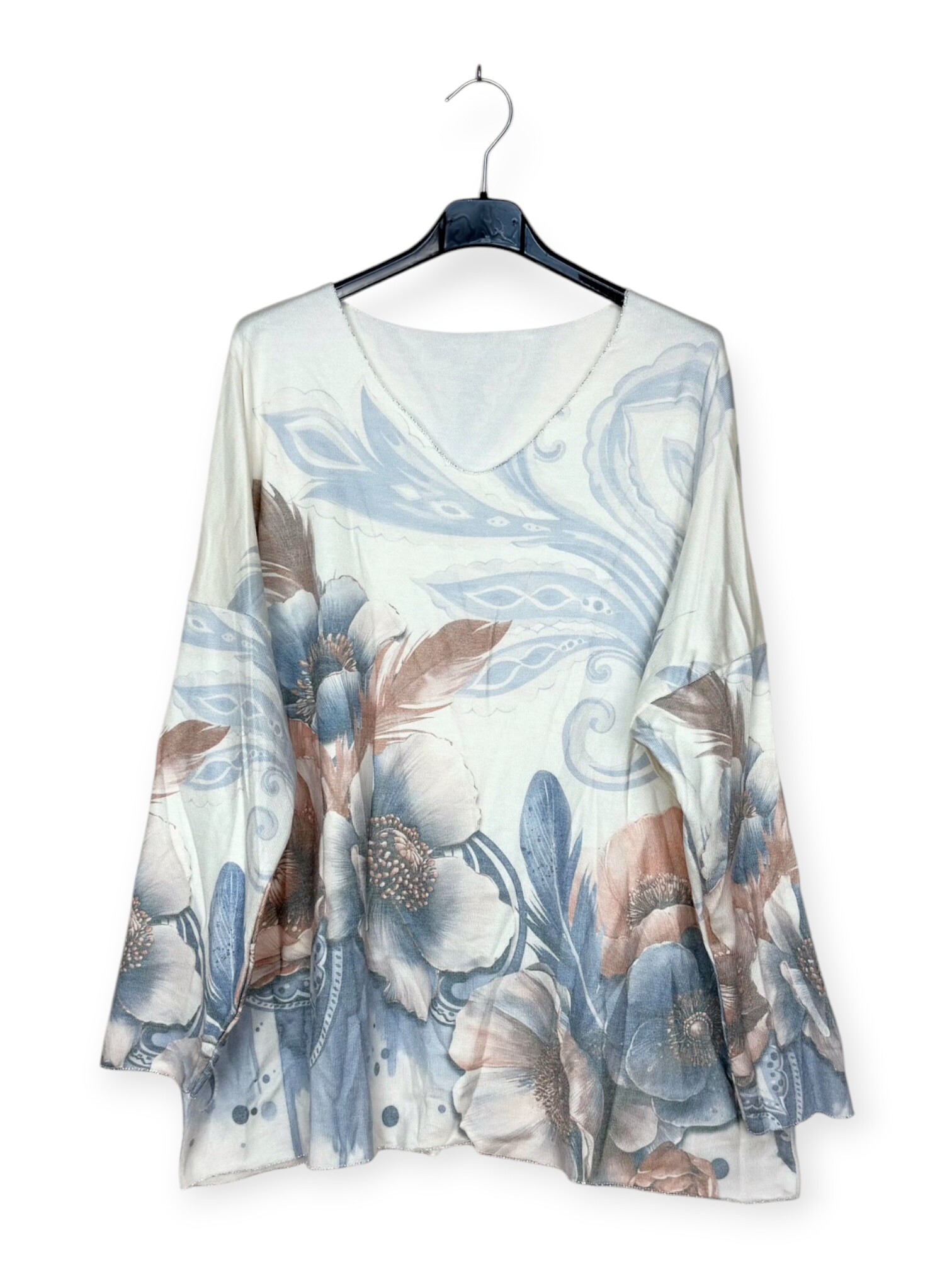 Grossista Lucky Nana - Maglione Leggero Stampato - Lana