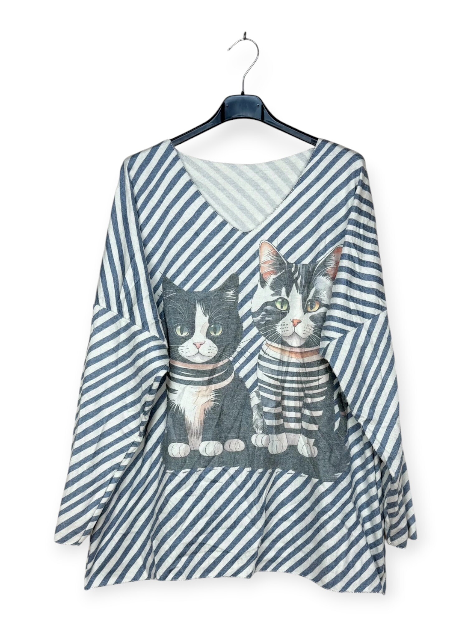 Grossista Lucky Nana - Maglione Leggero Stampato - Lana