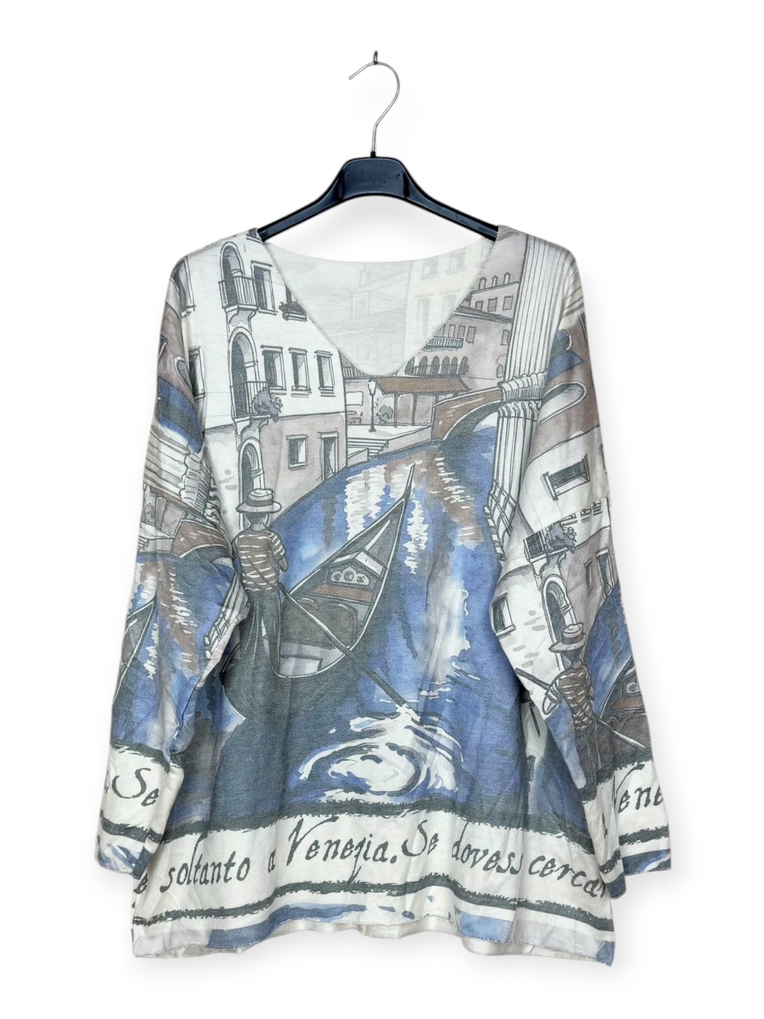 Grossista Lucky Nana - Maglione Leggero Stampato - Lana