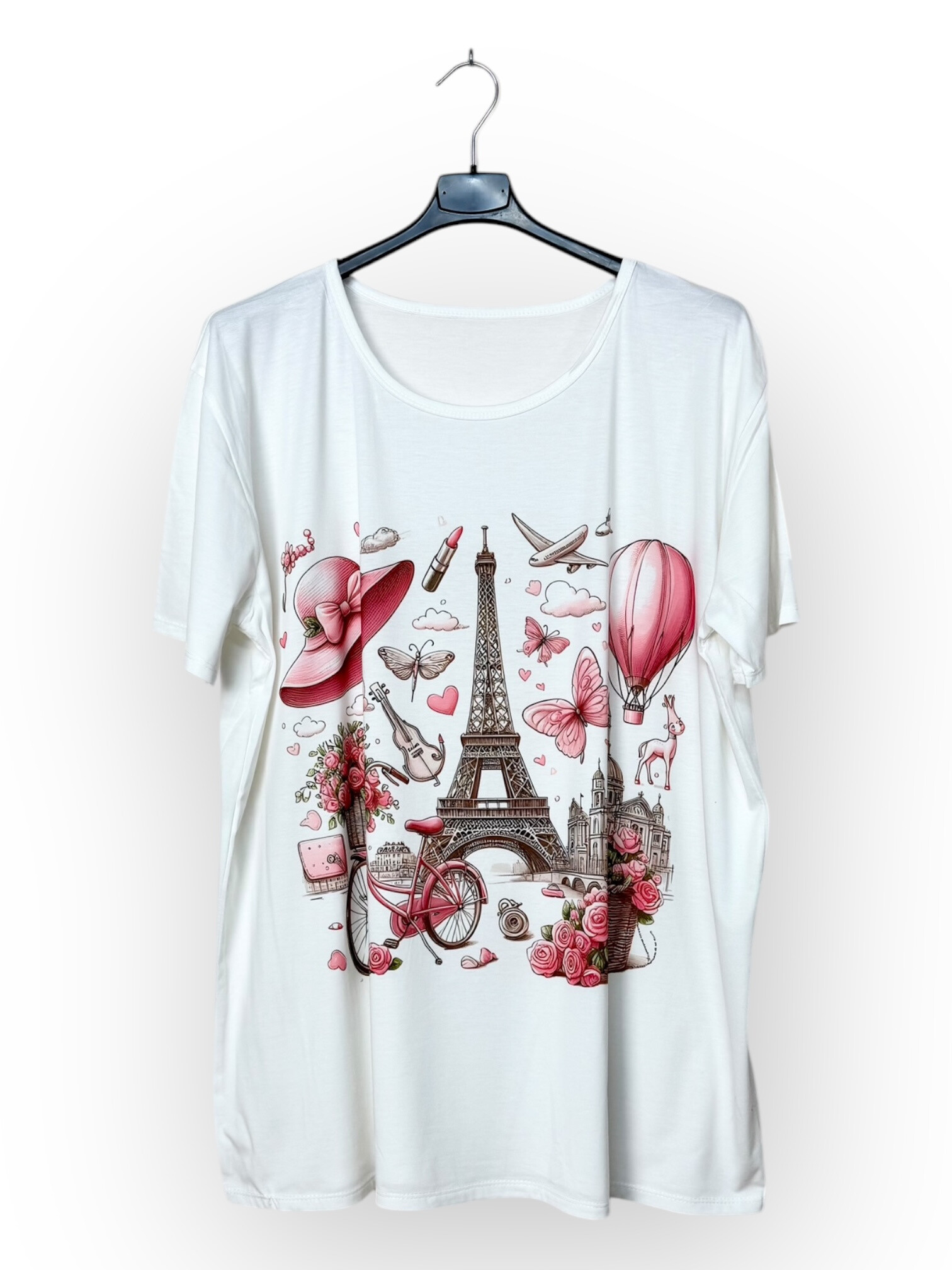 Grossiste Lucky Nana - T-shirt imprimé - Grande taille ou Oversize