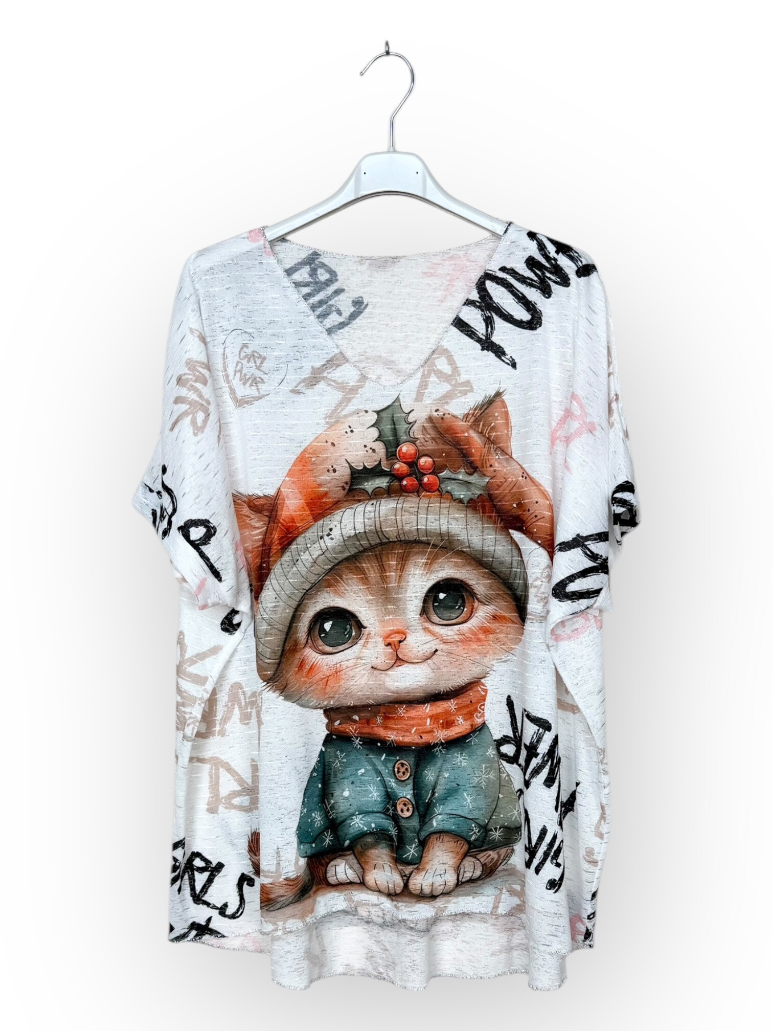 Grossiste Lucky Nana - T-shirt léger avec imprimé