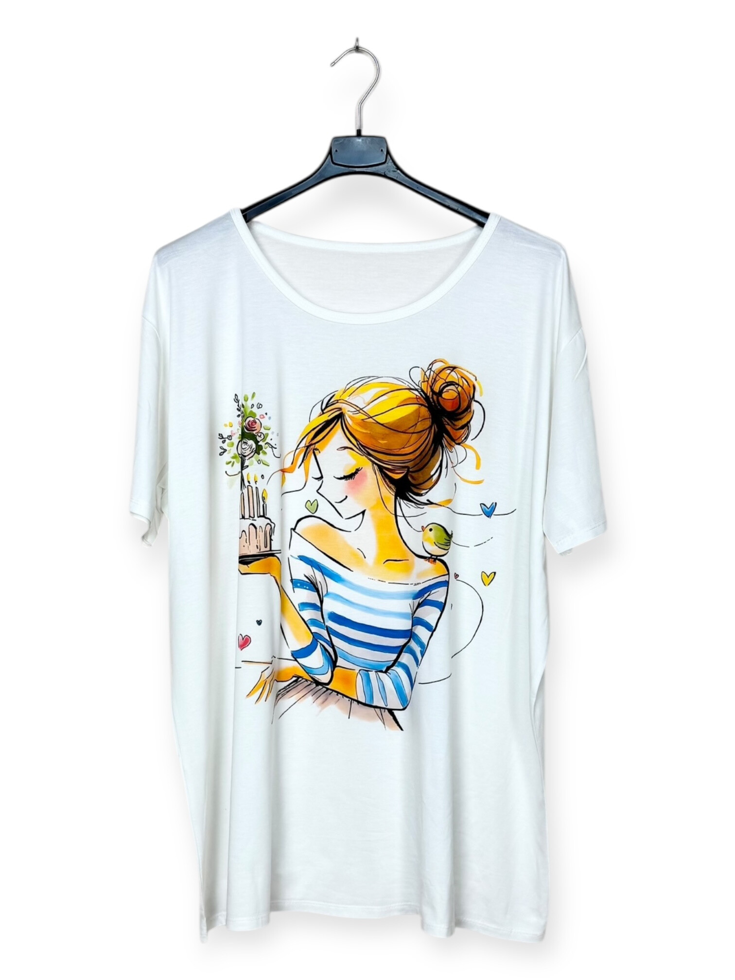 Großhändler Lucky Nana - Gedrucktes t -Shirt - groß oder übergroß