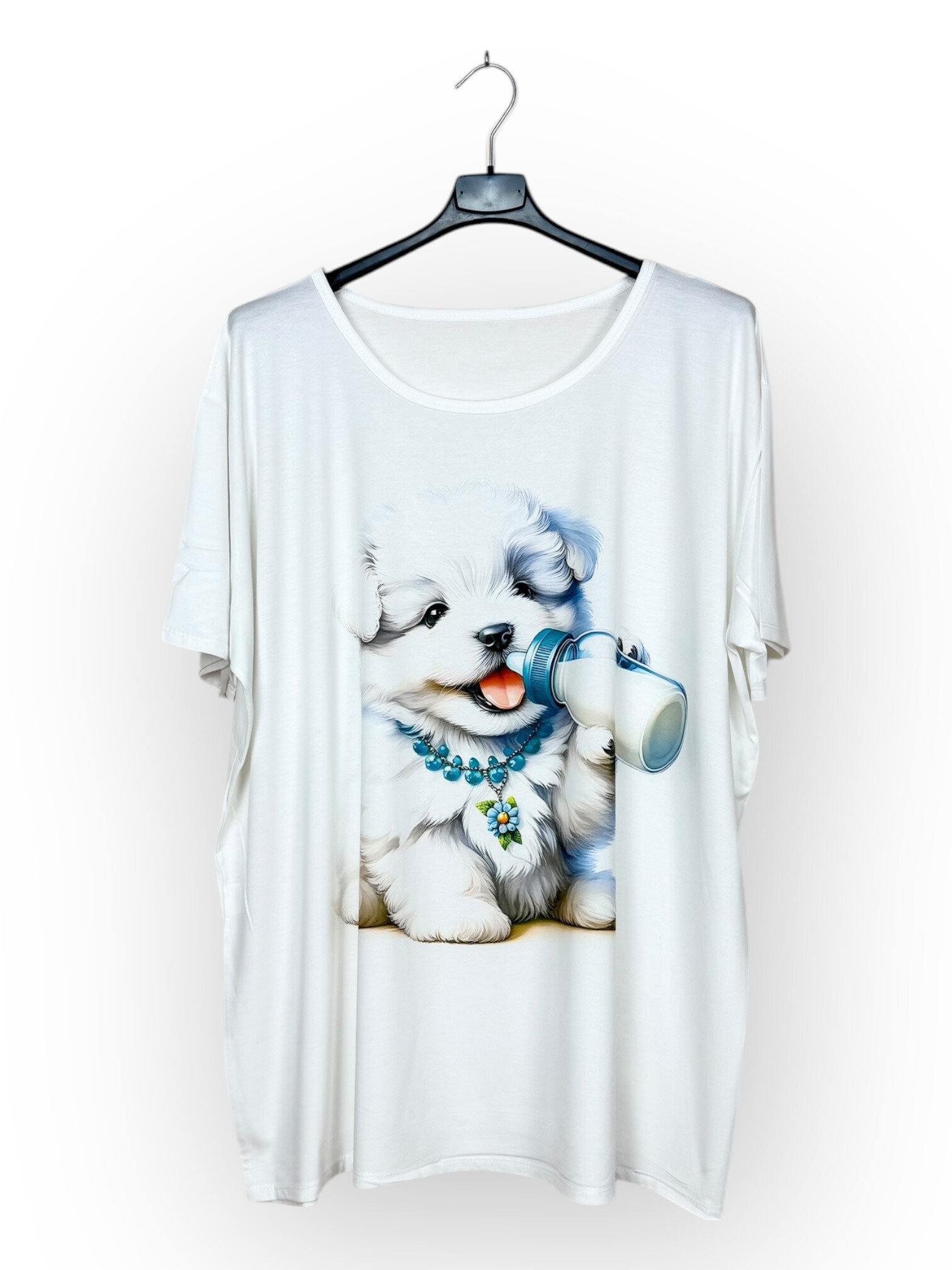 Grossiste Lucky Nana - T-shirt imprimé - Grande taille ou Oversize