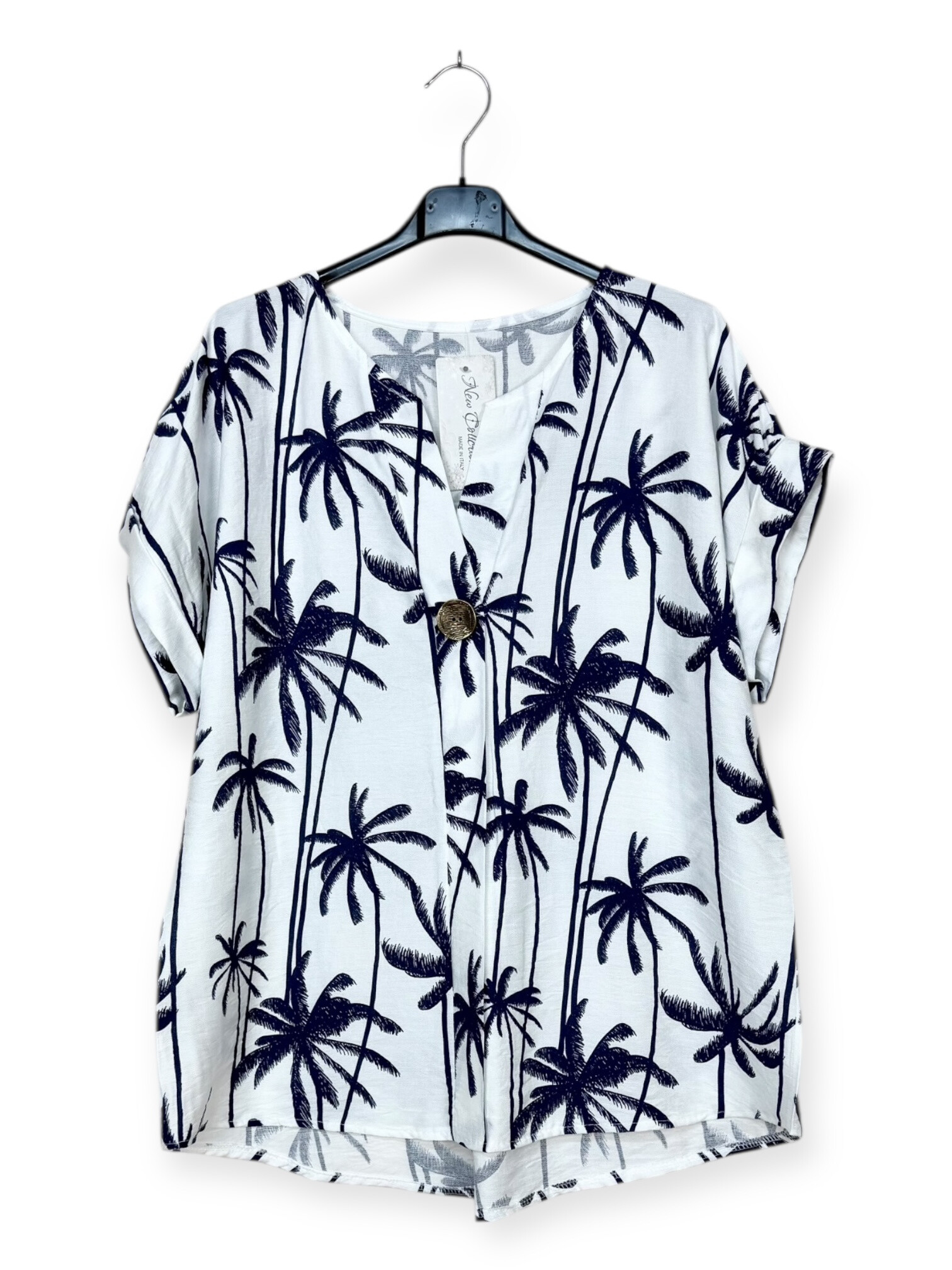 Wholesaler Lucky Nana - Palm Tree Patterned Blouse