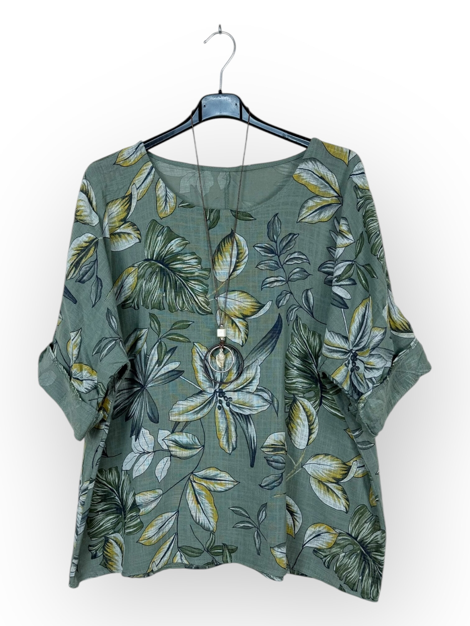 Grossista Lucky Nana - Top leggero in cotone con motivo