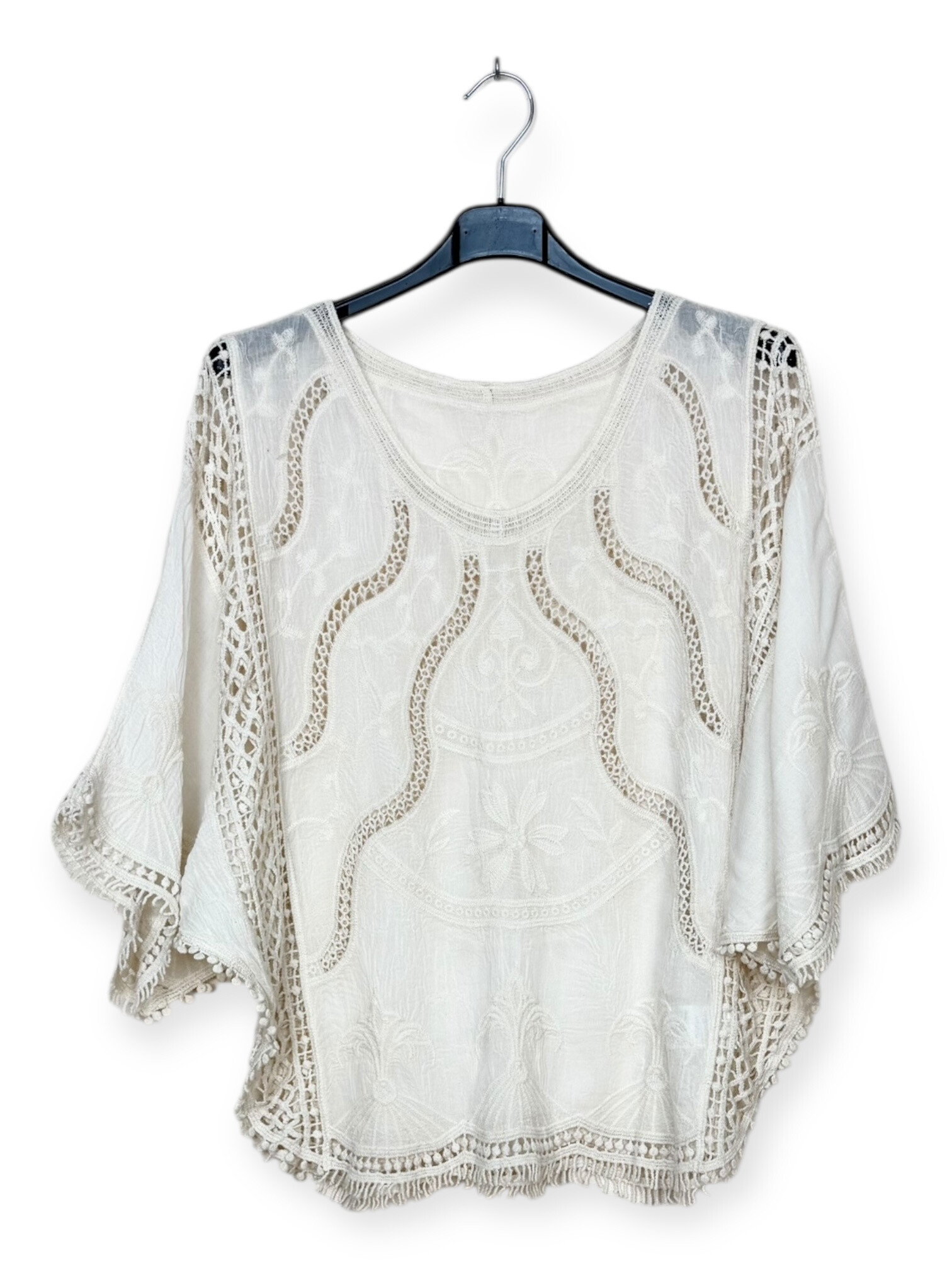 Wholesaler Lucky Nana - Tile lace poncho
