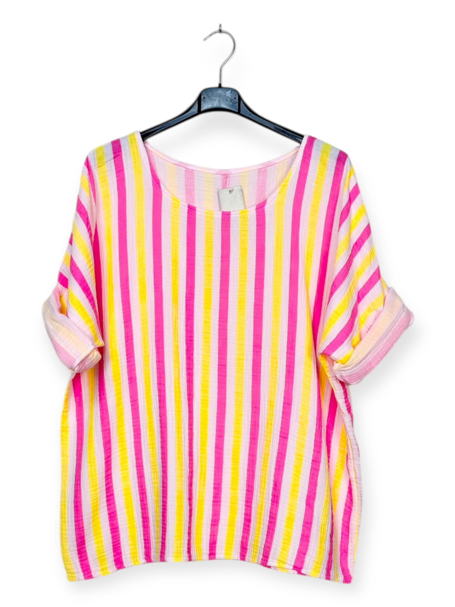 Wholesaler Lucky Nana - Multicolored striped top