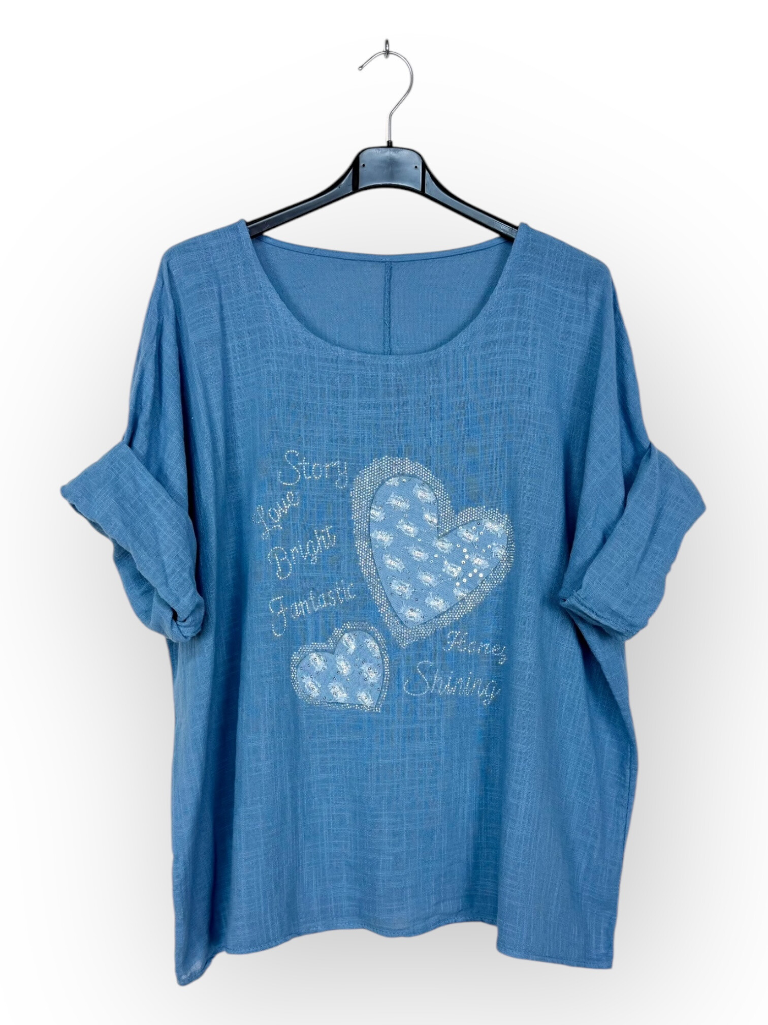 Grossista Lucky Nana - Top leggero in cotone con motivo