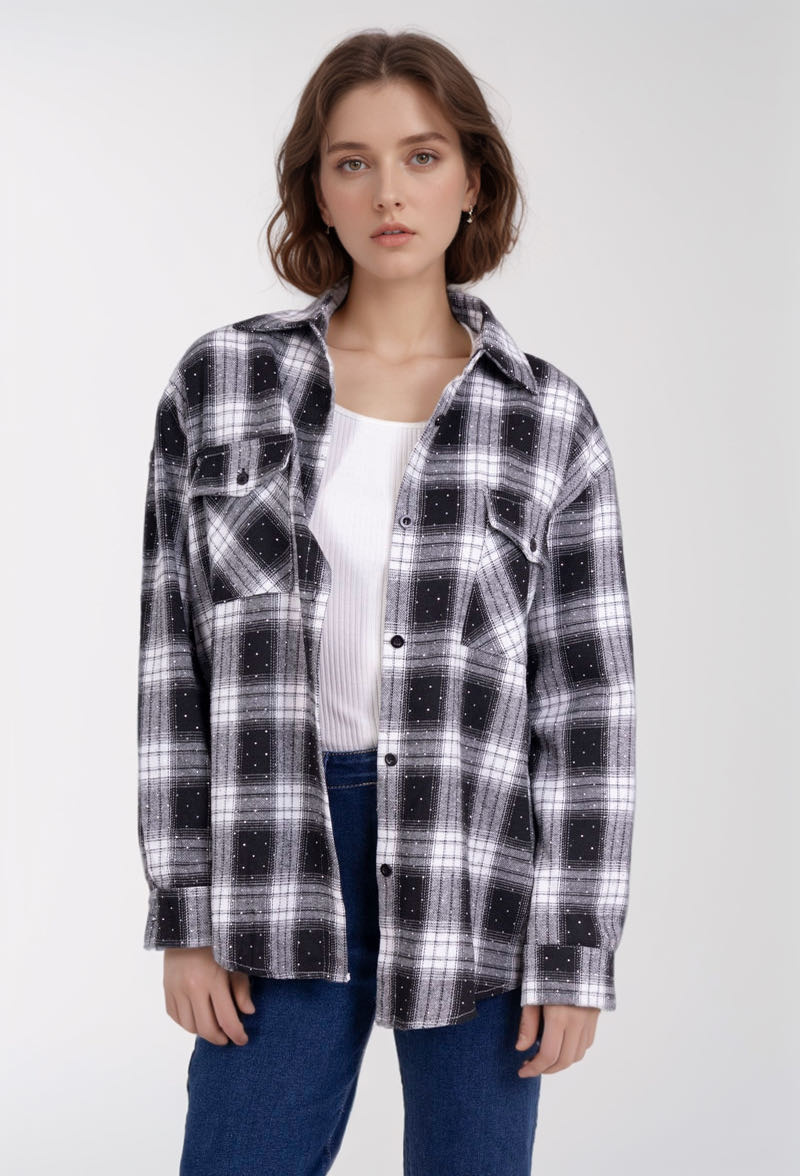 Wholesaler LUCY LUU - CHECKED SHIRT