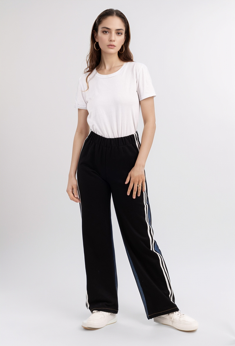 Wholesaler LUCY LUU - Bi-material pants