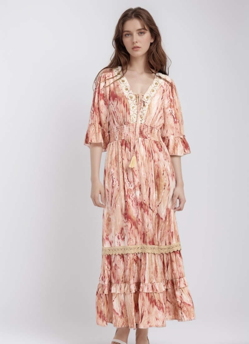 Wholesaler LUCY LUU - VISCOSE DRESS