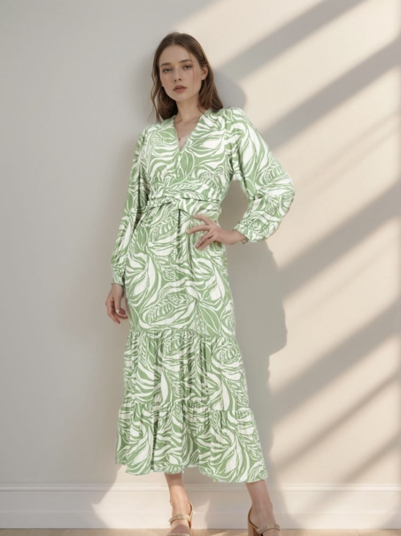 Wholesaler LUCY LUU - PRINTED DRESS
