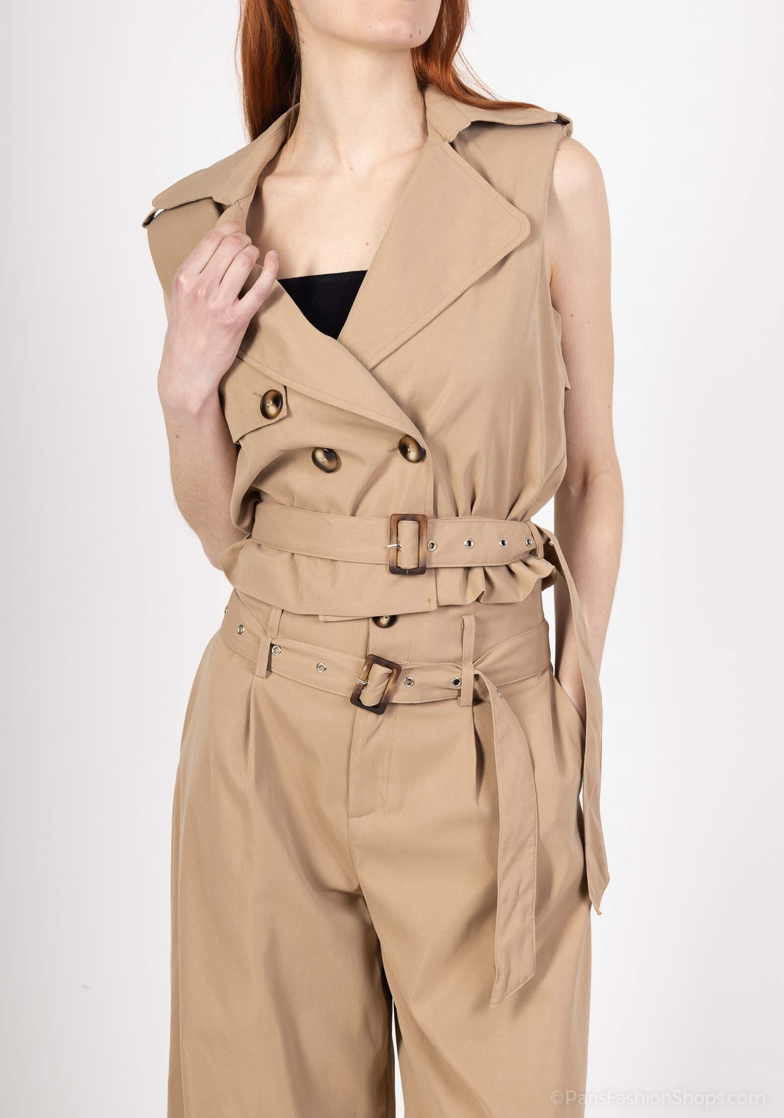 Wholesaler LUCY LUU - Sleeveless trench