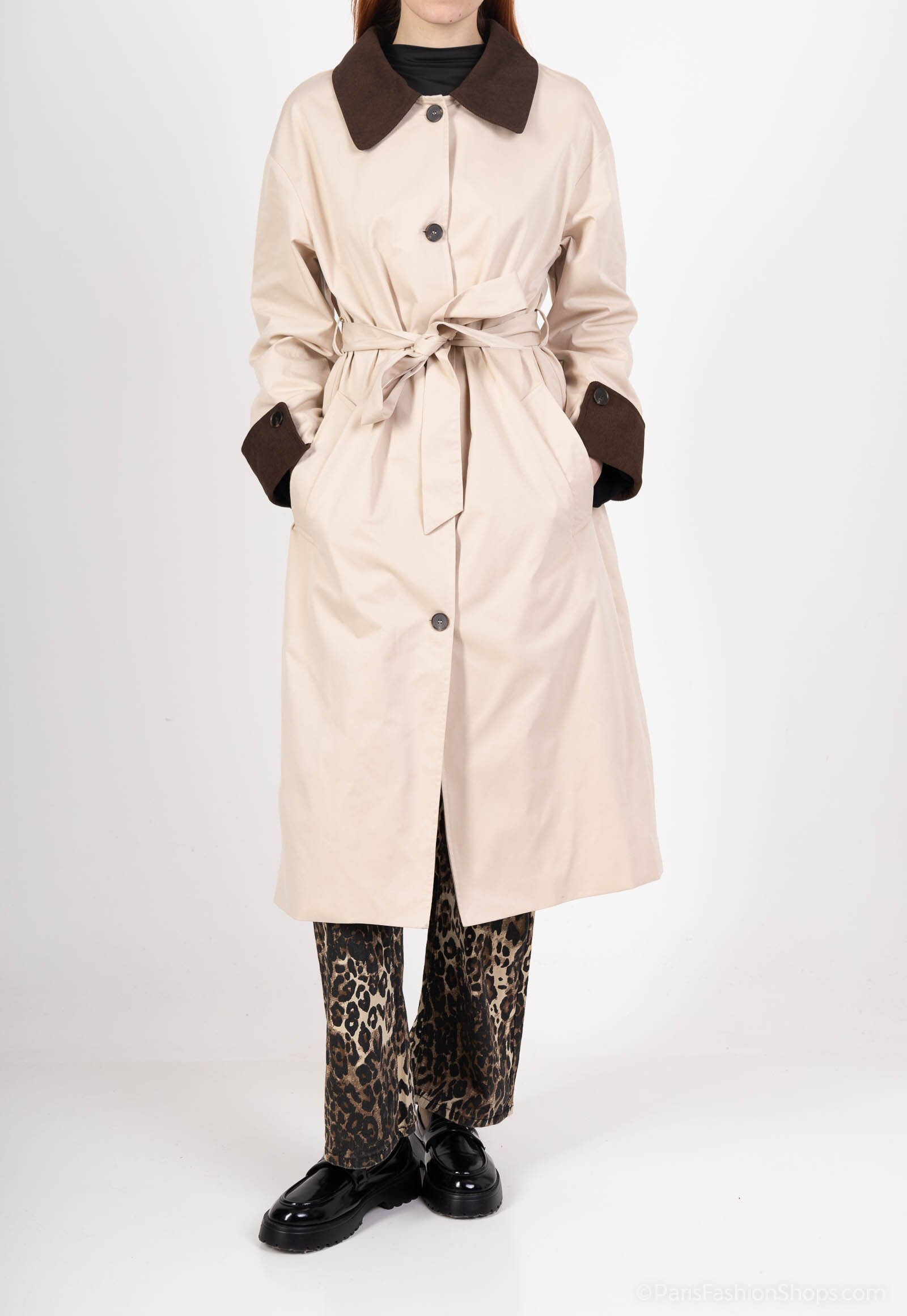 Wholesaler LUCY LUU - Long trench coat