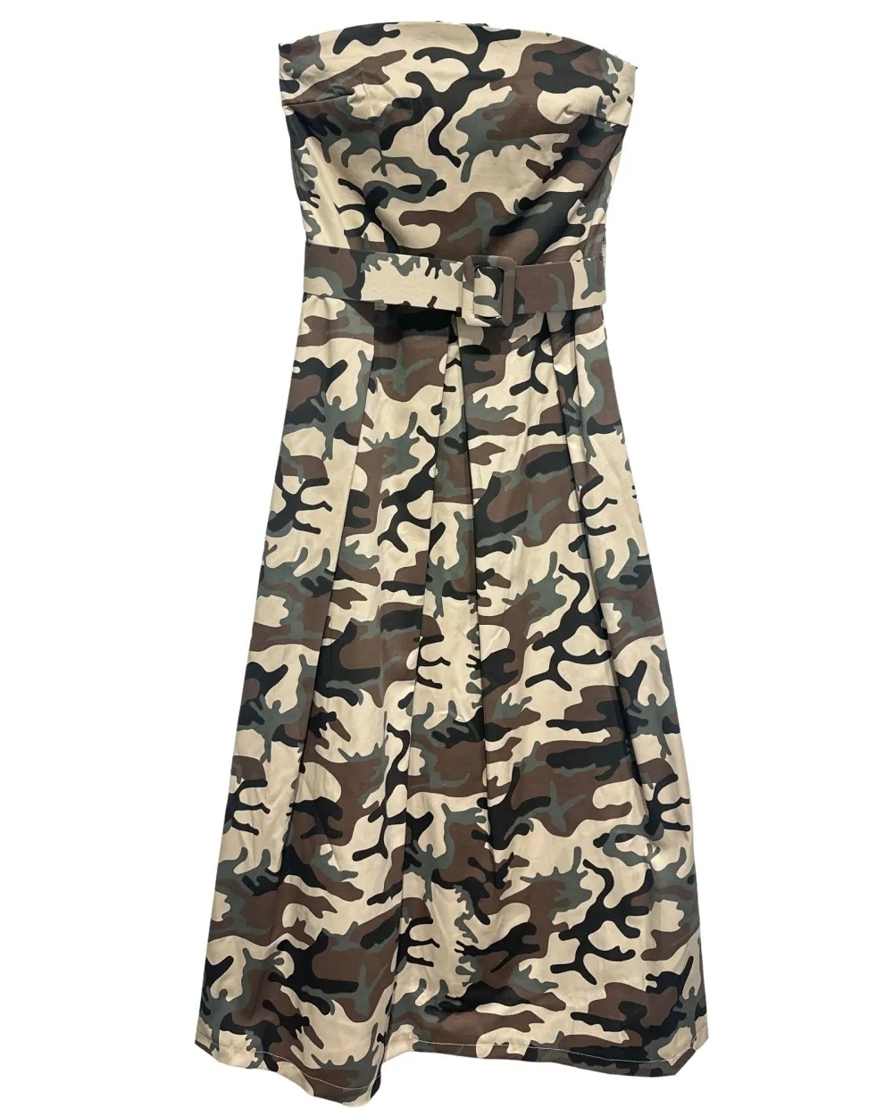 Mayorista LUISA FASHION - VESTIDO CON ESTAMPADO DE CAMUFLAJE