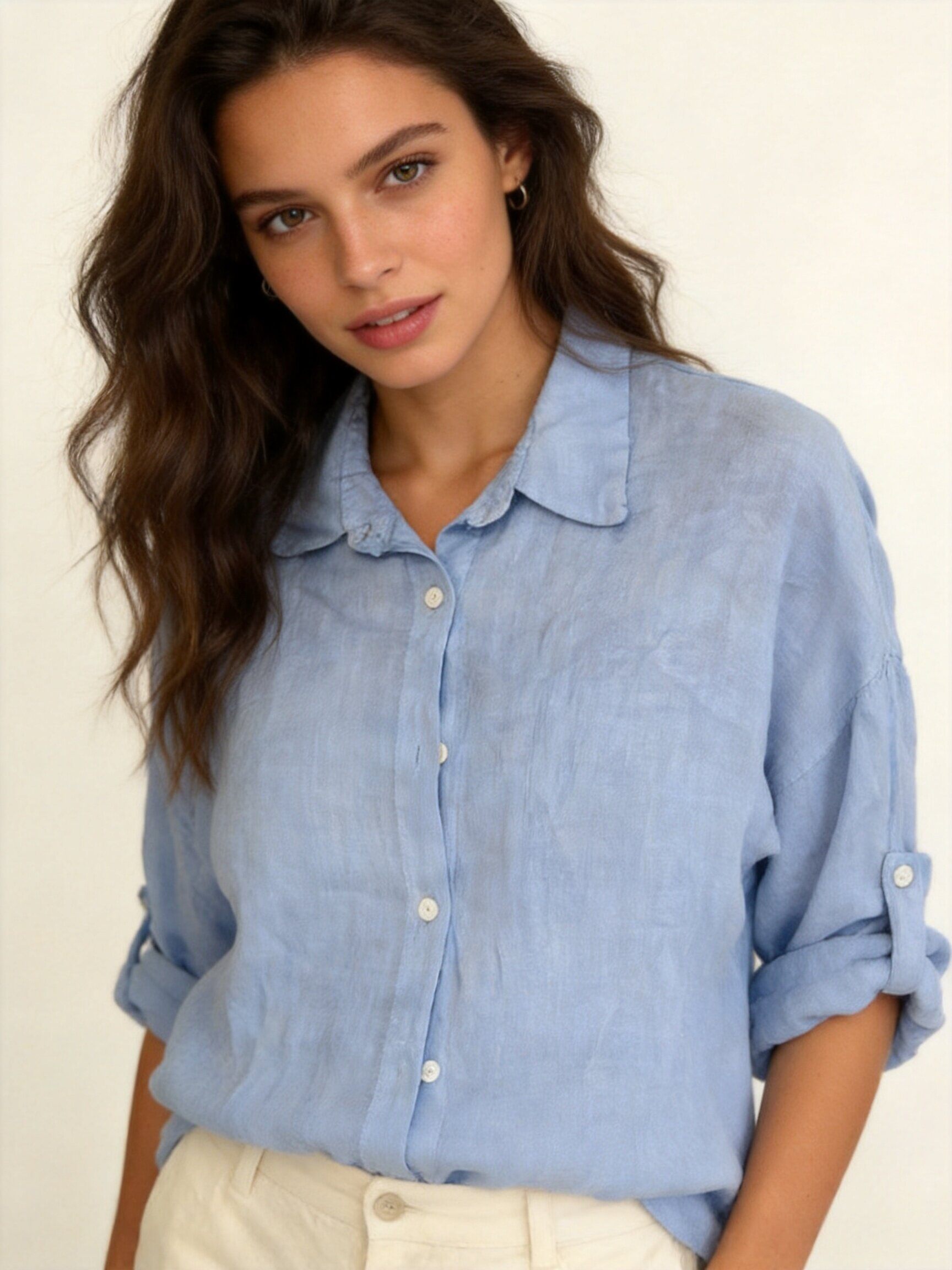 Wholesaler LUISA FASHION - LINEN SHIRT