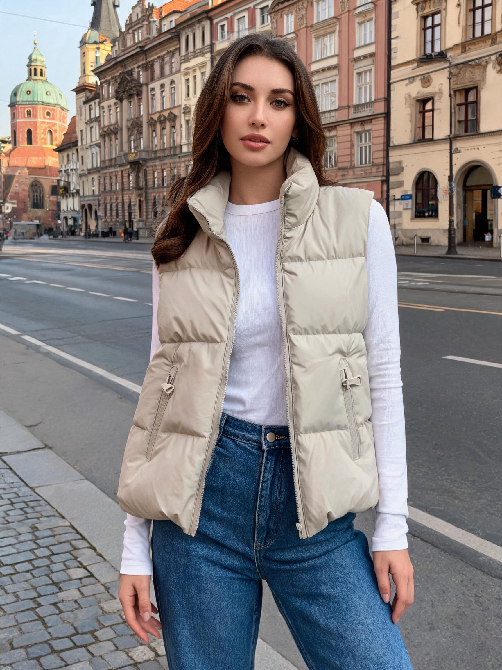 Wholesaler LUISA FASHION - Puffer vest