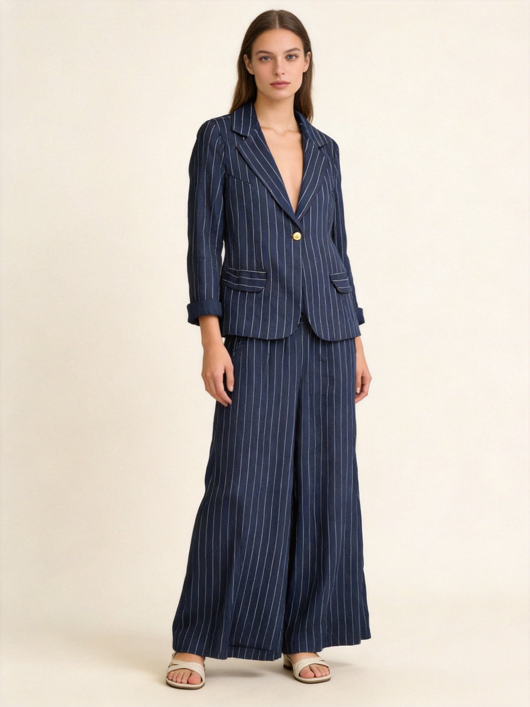 Mayorista LUISA FASHION - PANTALÓN DE LINO