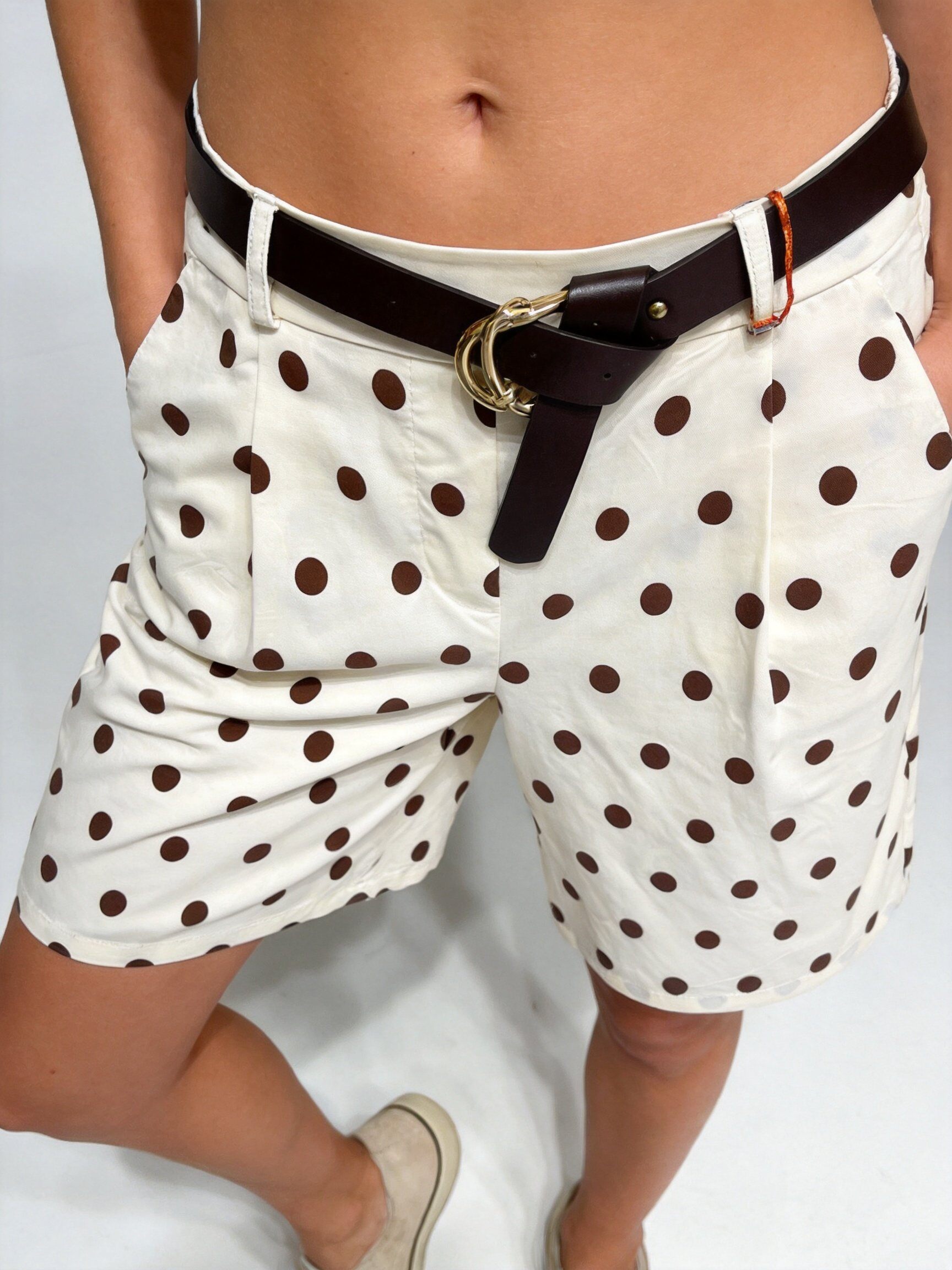 Grossista LUISA FASHION - PANTALONCINI A POIS