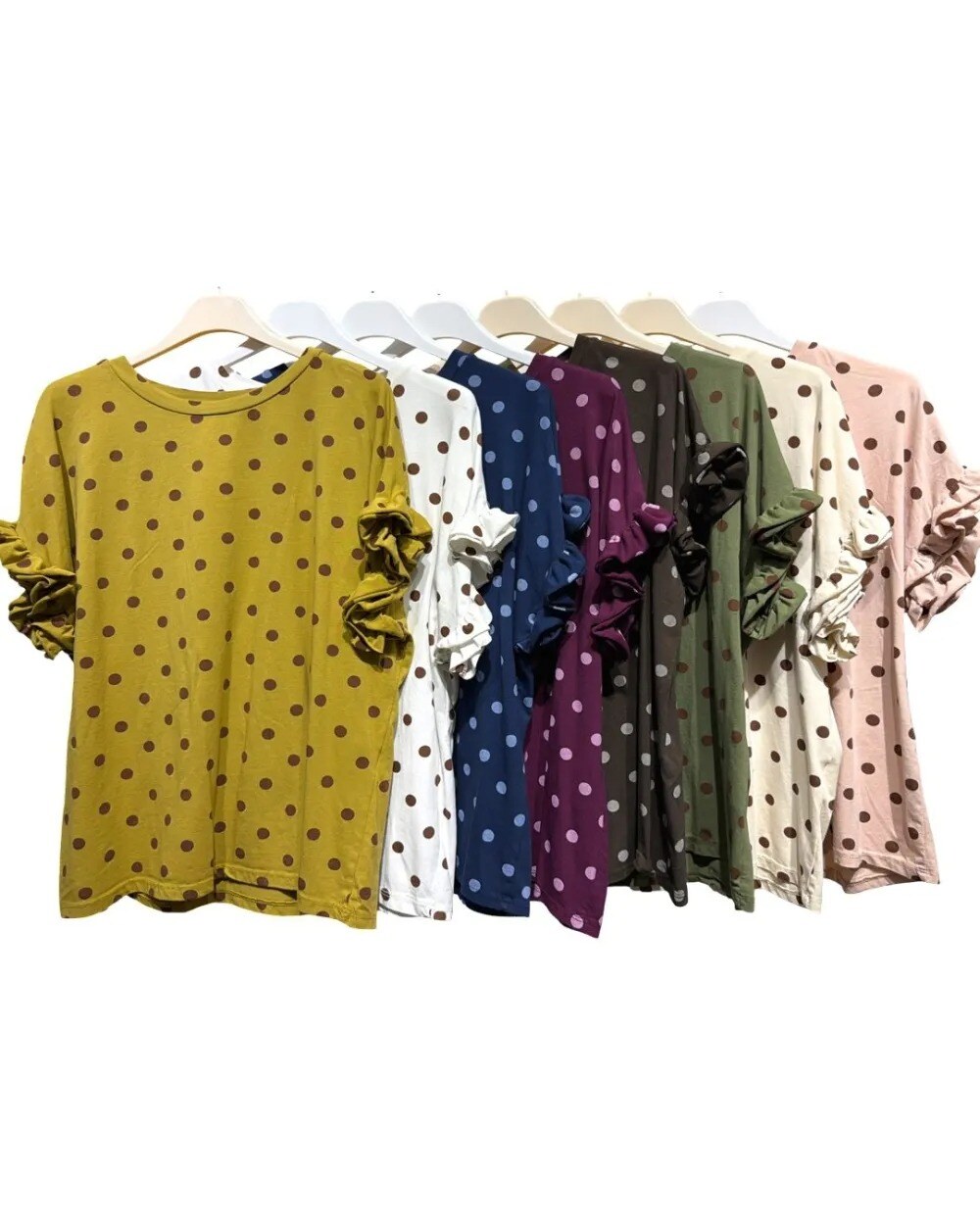 Grossista LUISA FASHION - MAGLIETTA A POIS