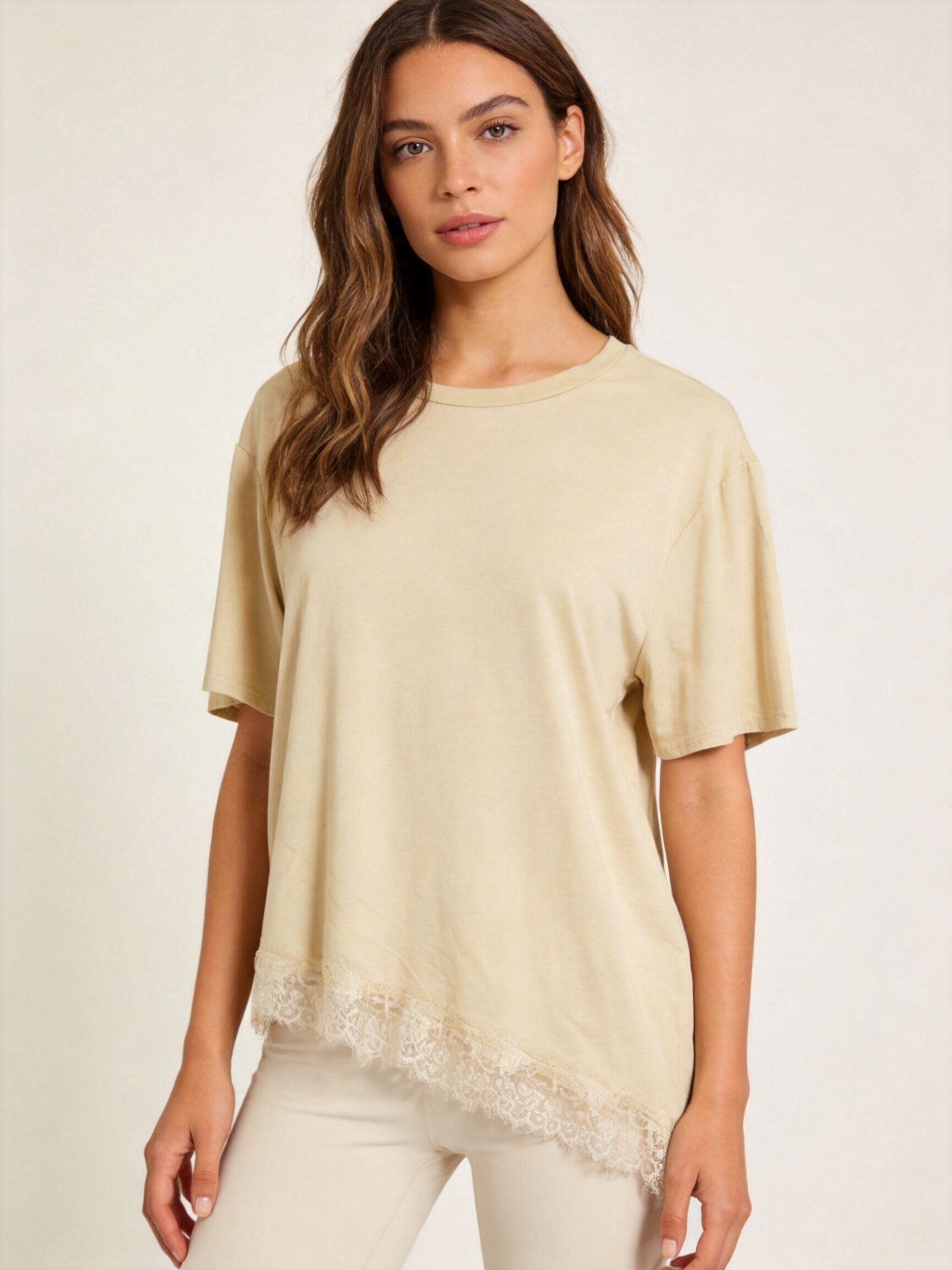 Wholesaler LUISA FASHION - LACE T-SHIRT