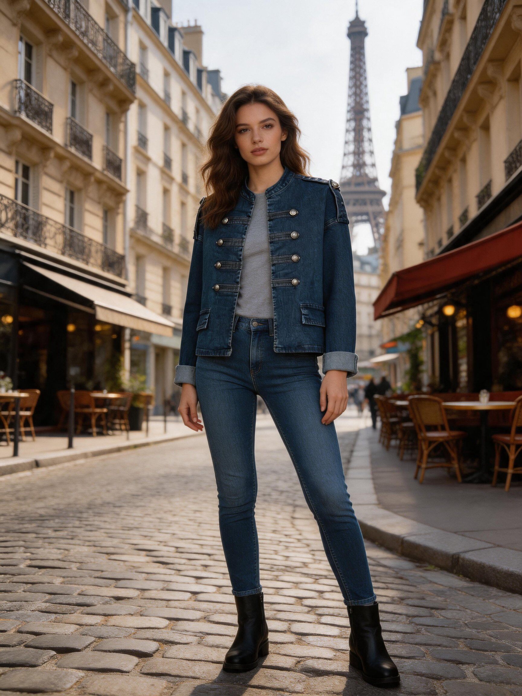 Wholesaler LUISA FASHION - DENIM JACKET