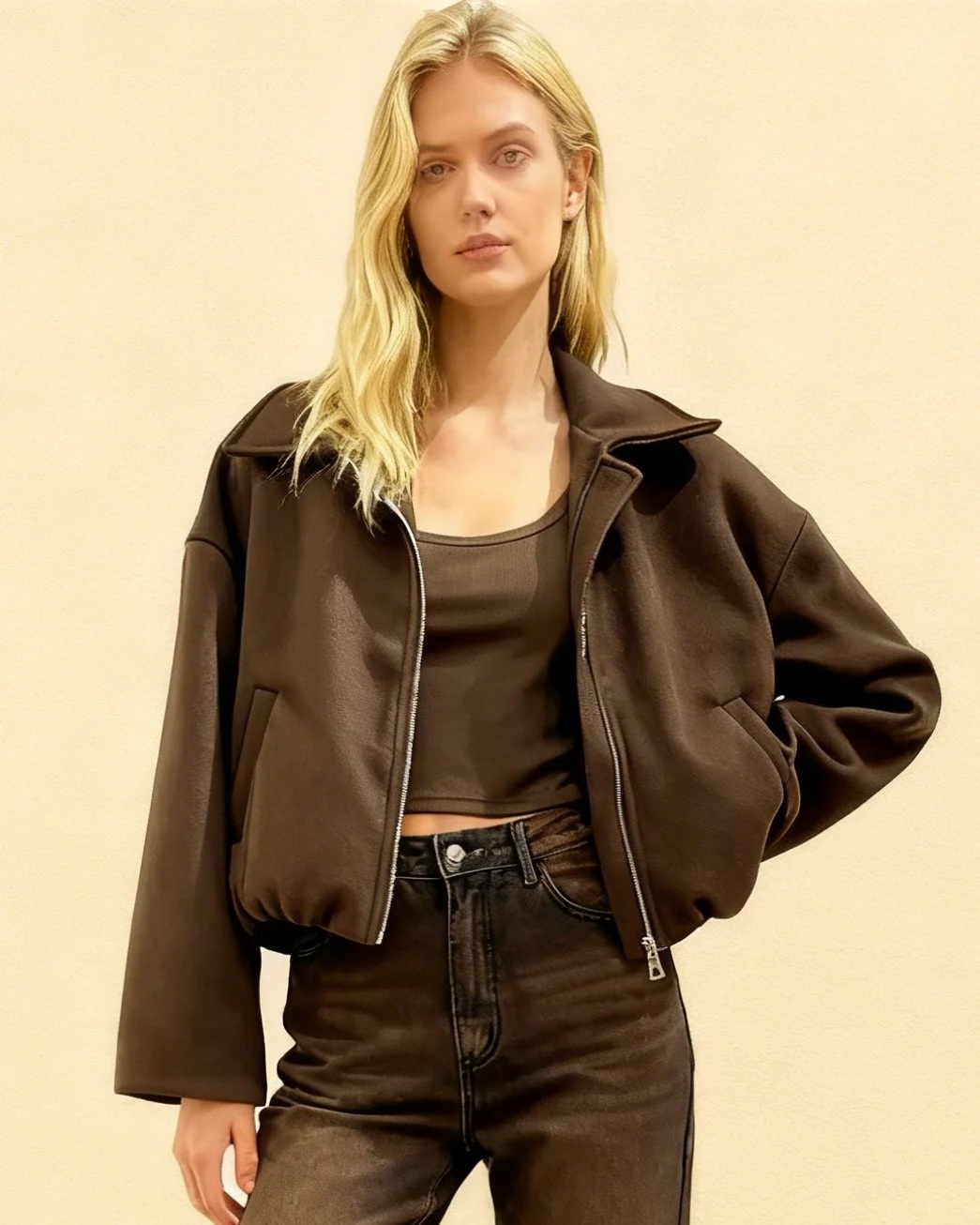 Wholesaler LUISA FASHION - Zip-up jacket