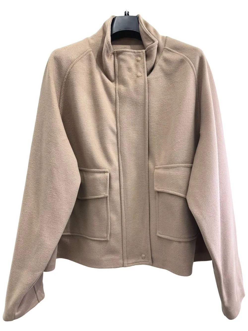 Wholesaler LUISA FASHION - Jacket with high collar and patch pockets